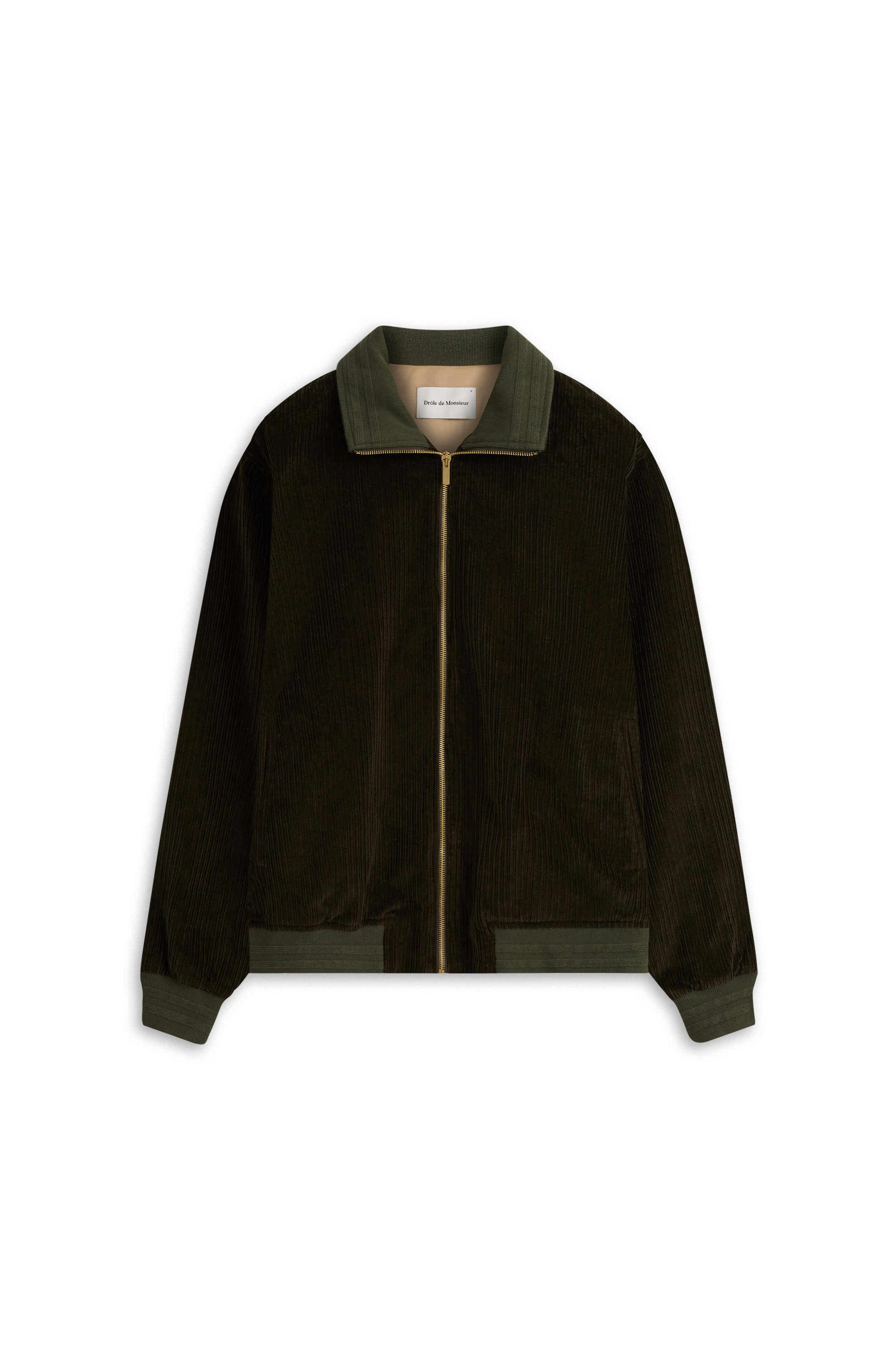 Drôle De Monsieur La Veste Survet Trainingsjacke Kaki Cord