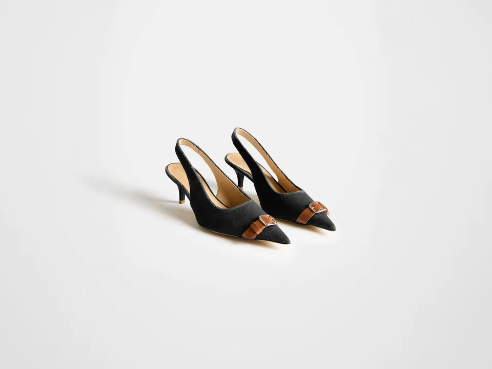 J.W.Anderson Shoes Buckle Sling-Back Pumps Damen Schwarz