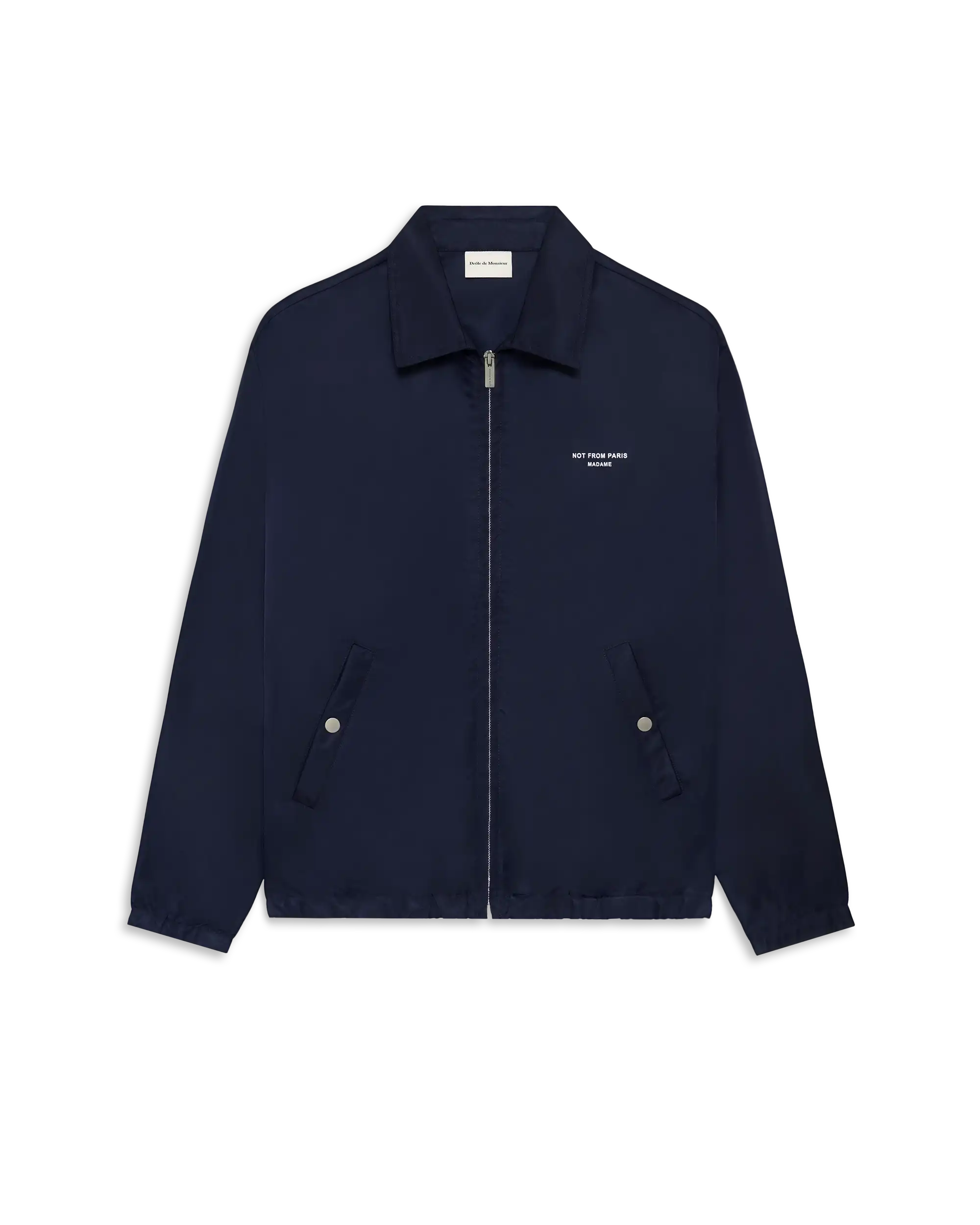 Drôle de Monsieur Slogan Nylonjacke Navy Polyamid