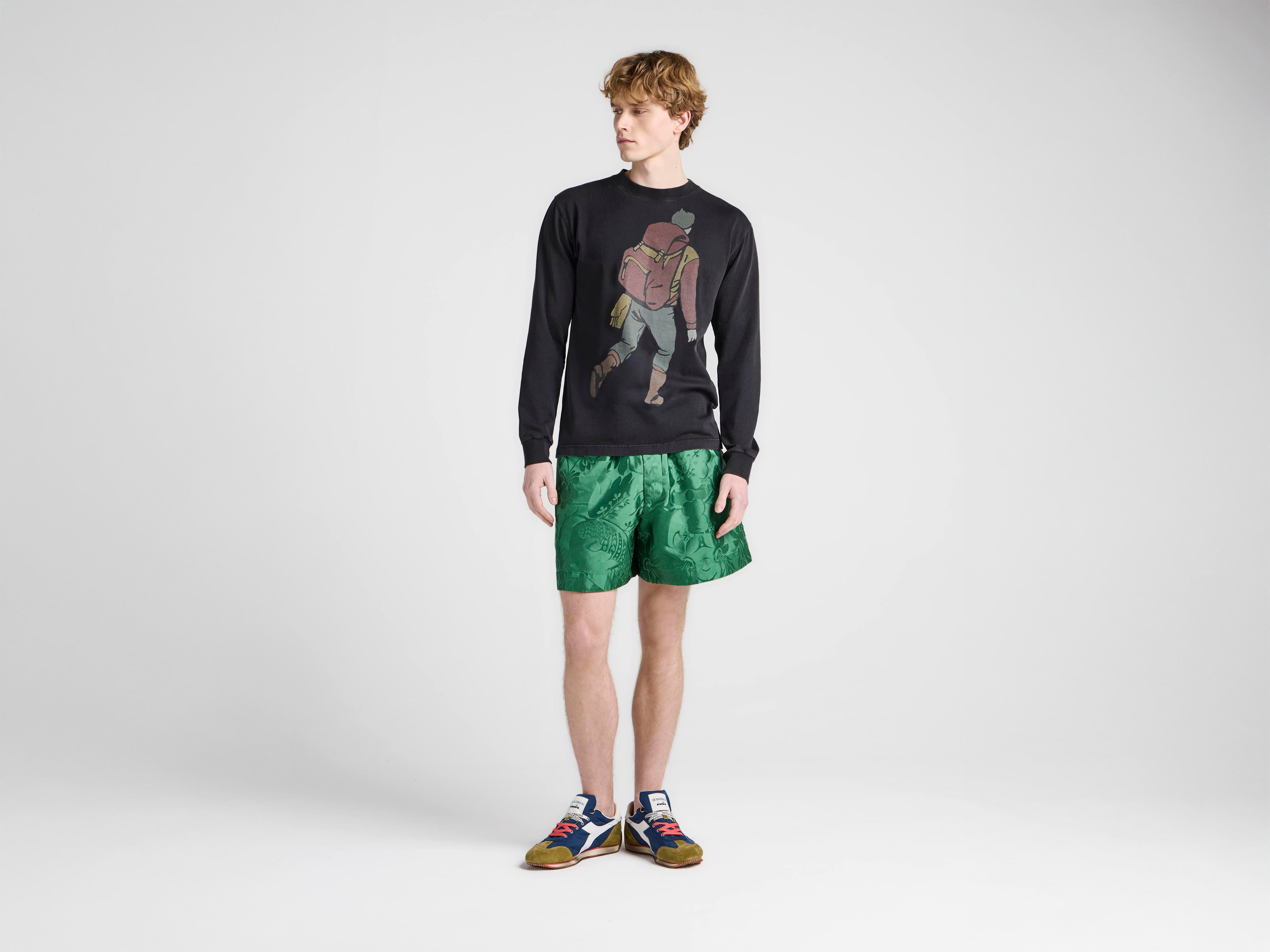 J.W.Anderson Shirts Hiker Langarm Shirt Schwarz Baumwolle