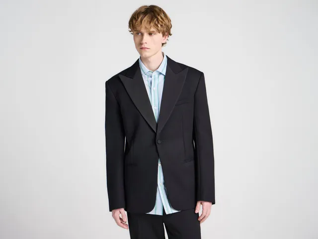J.W.Anderson Fitted Tuxedo Jacket Smokingjacke Schwarz