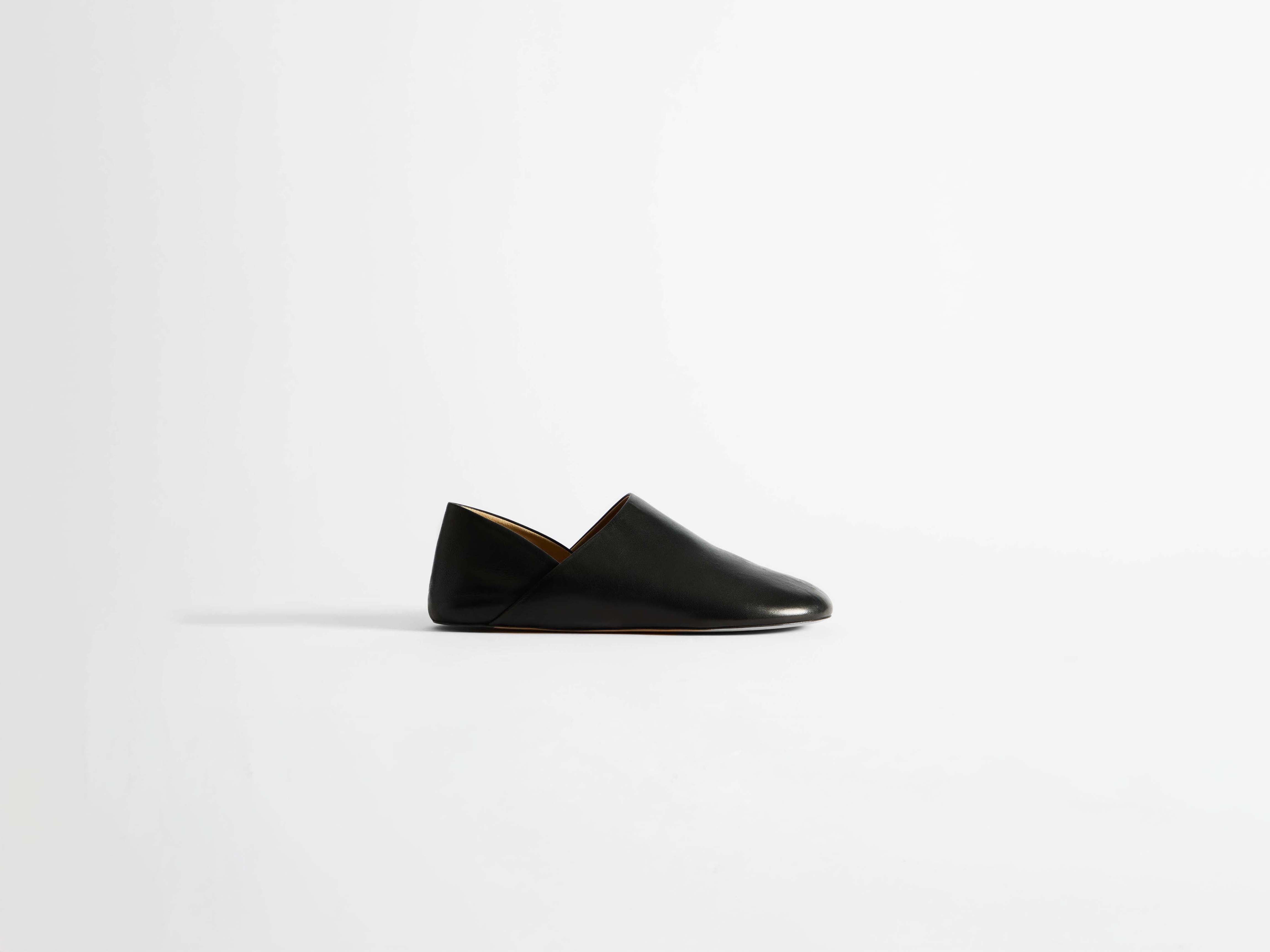 J.W.Anderson Shoes Slipper Mules Pantoletten Schwarz Nappa