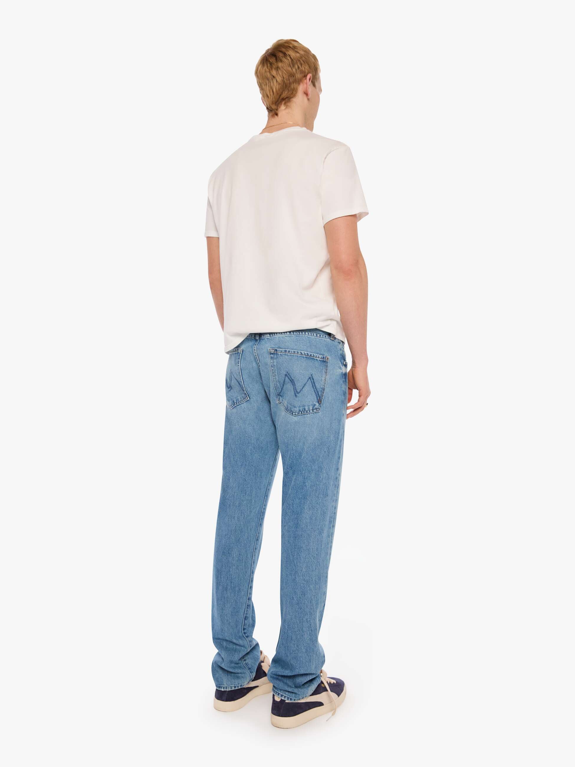 Mother The Ace Jeans Last Man Standing Hellblau Herren