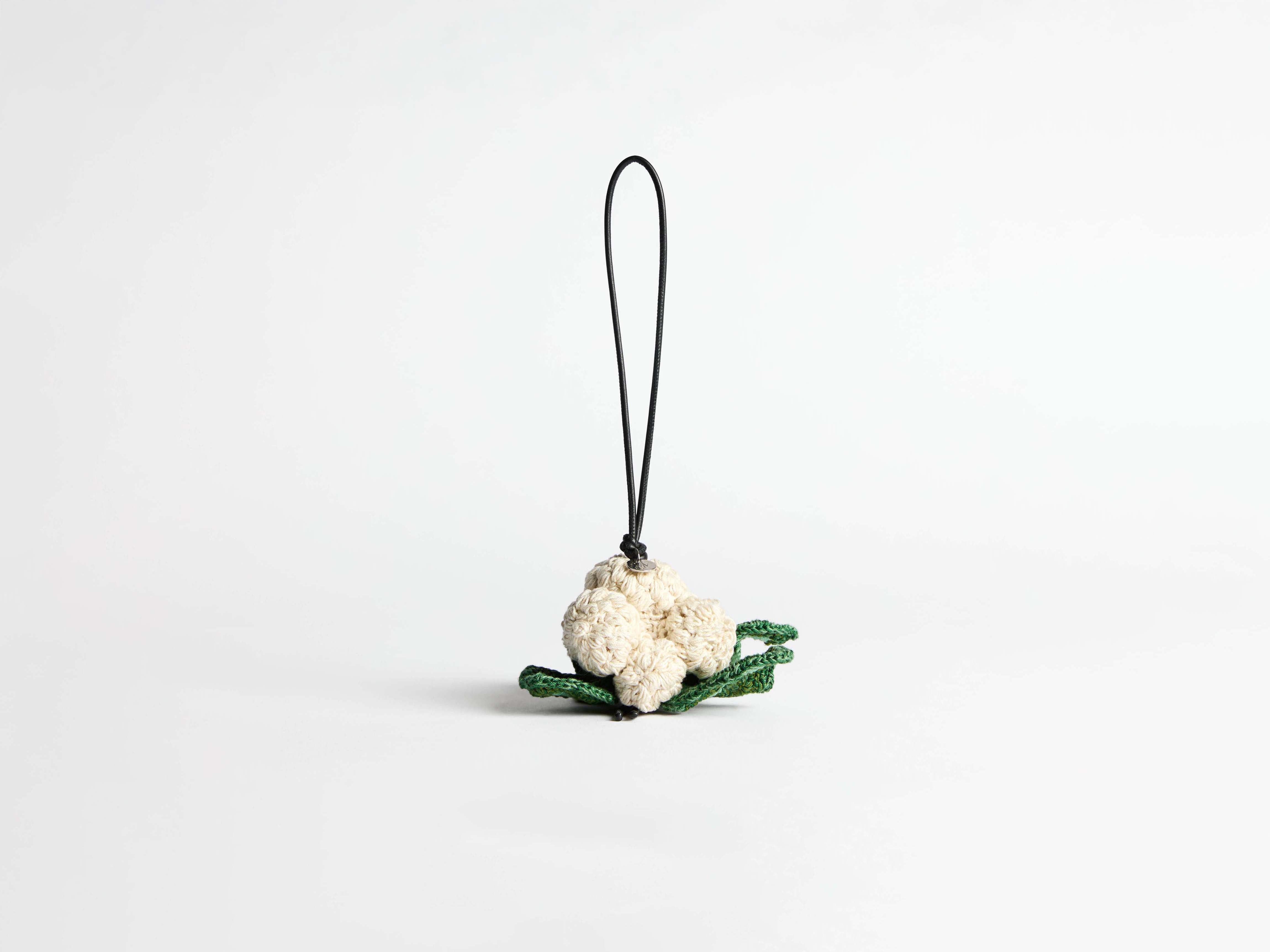 J.W.Anderson Blumenkohl Taschenanhänger Häkel Baumwolle