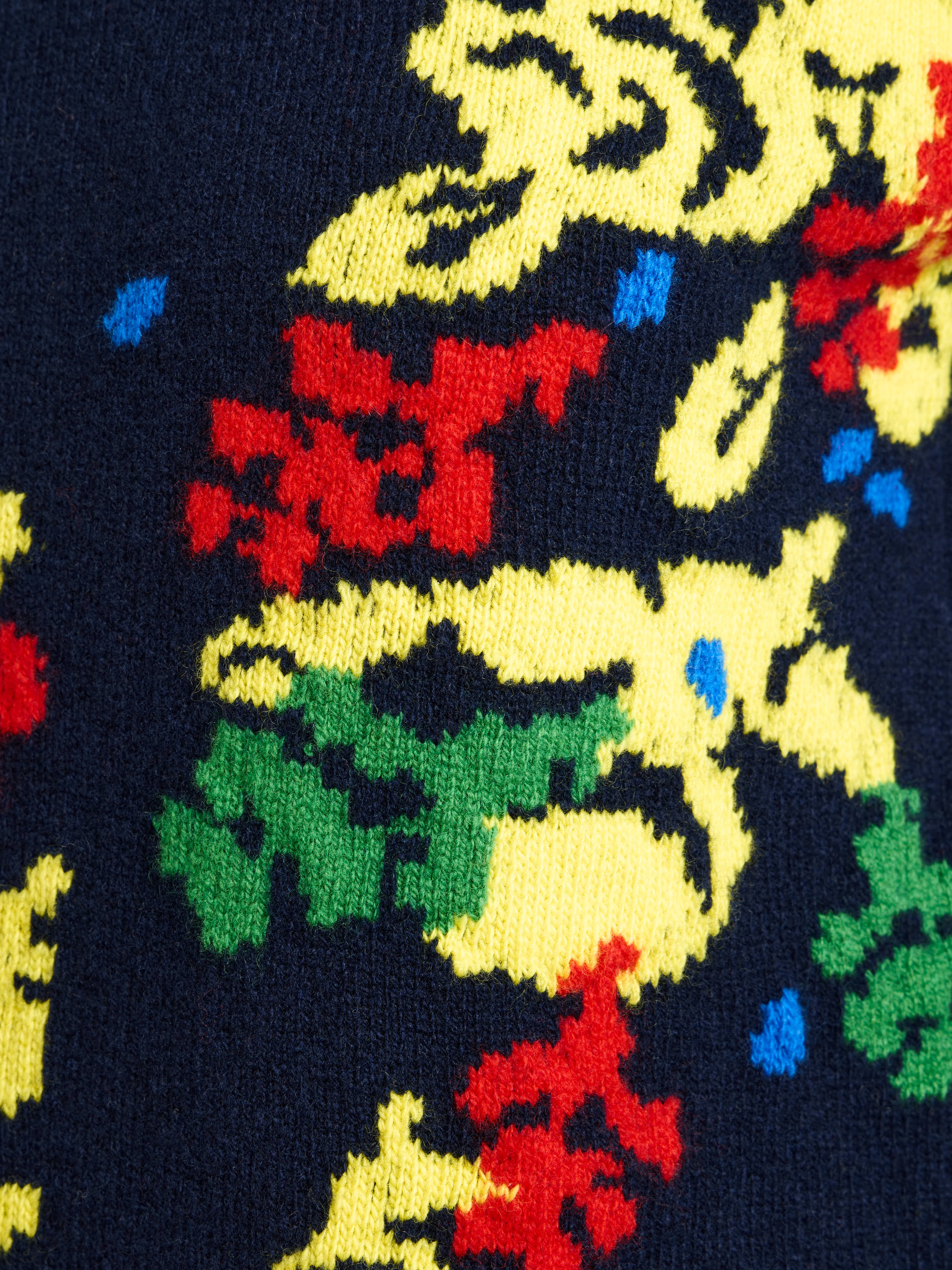 J.W.Anderson Knitwear x Pringle Pullover Navy Floral