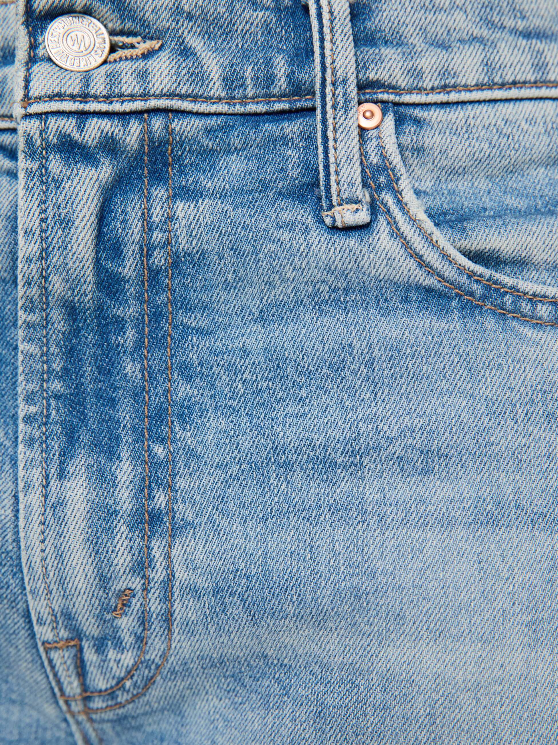 Mother The Kick It Double Sneak Jeans Finders Keepers Straight