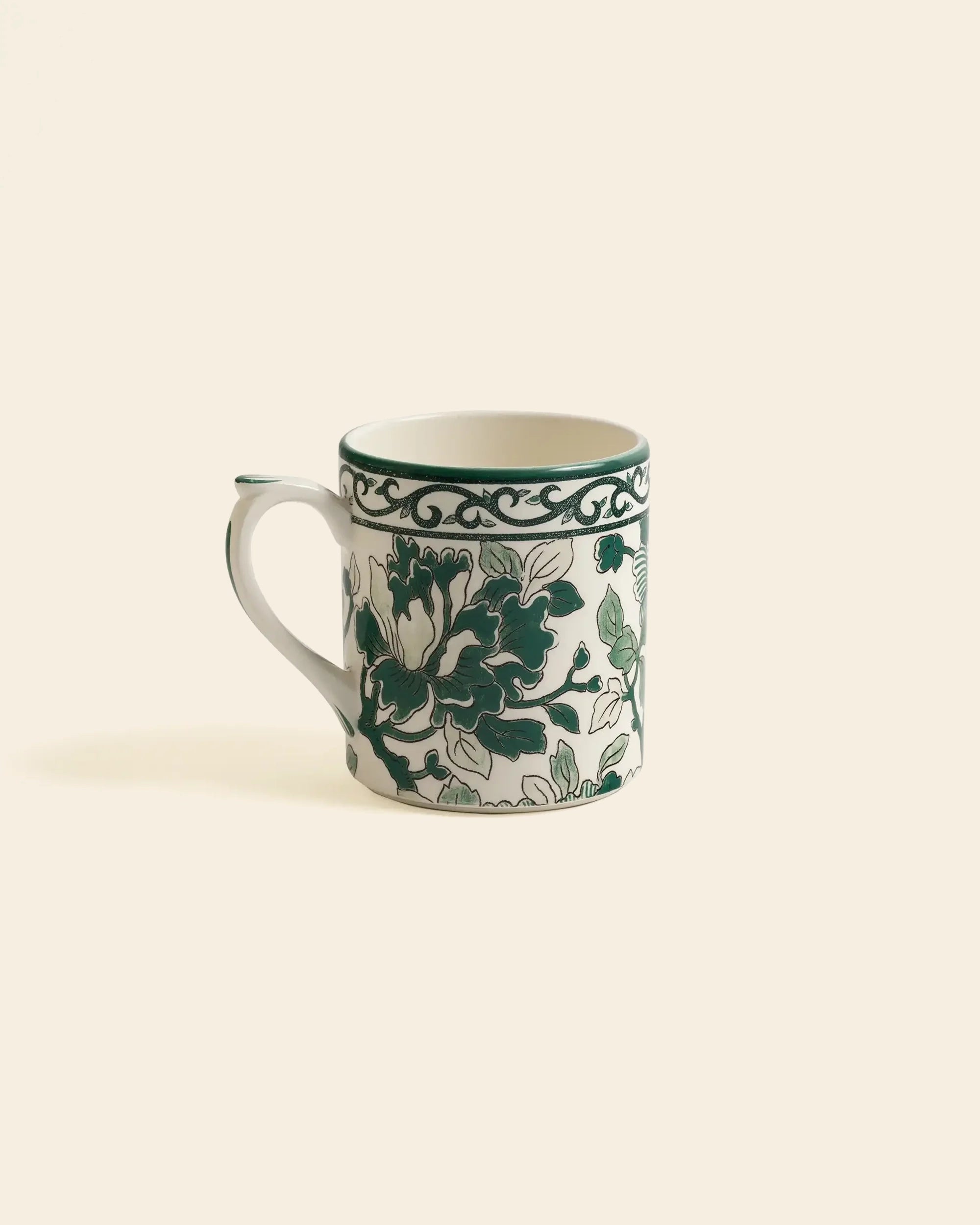 Drôle De Monsieur Le Mug Gien Tasse Waldgrün OS