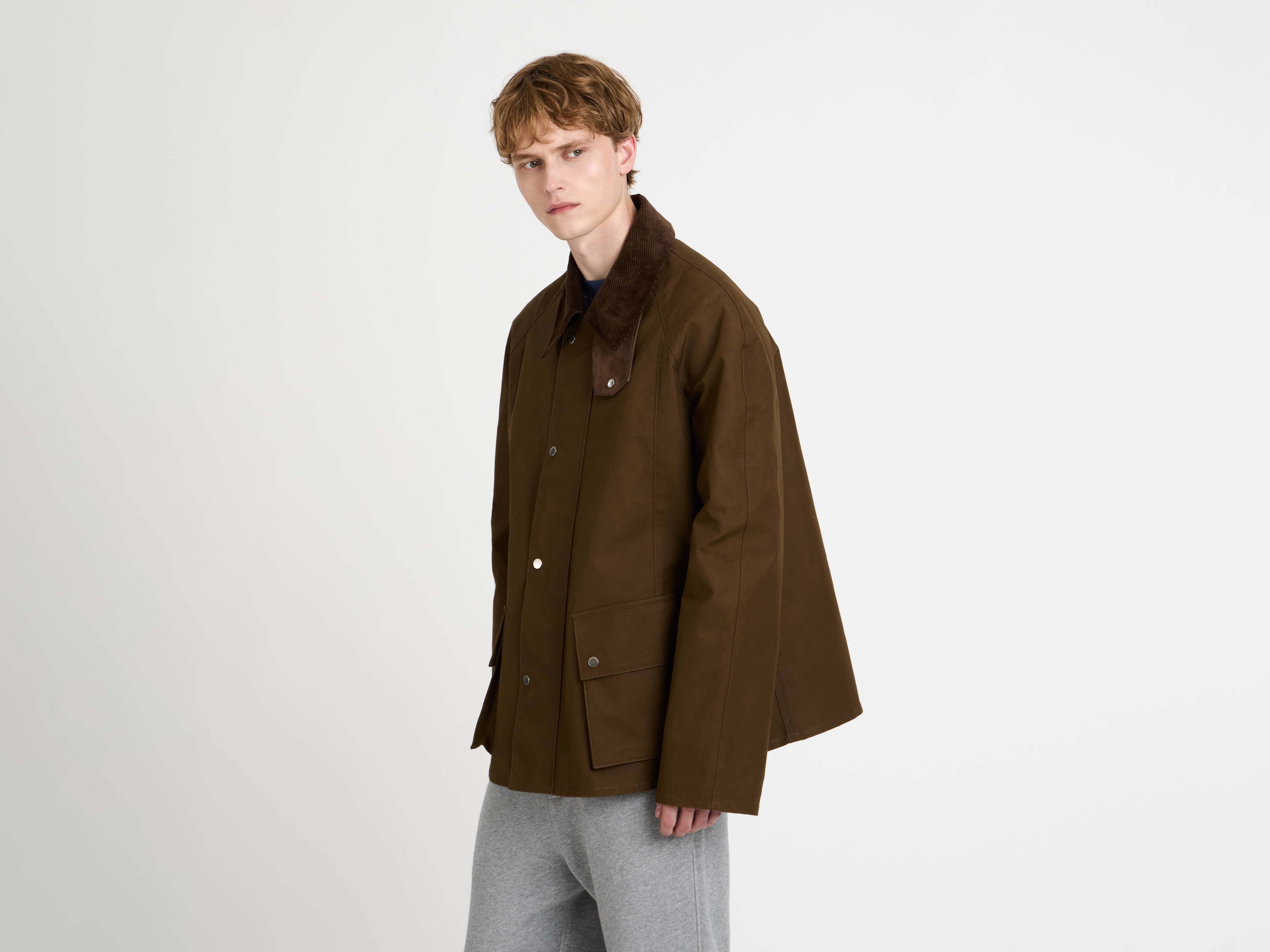 J.W.Anderson Raglan Outdoor Jacket Oliv Herrenjacke