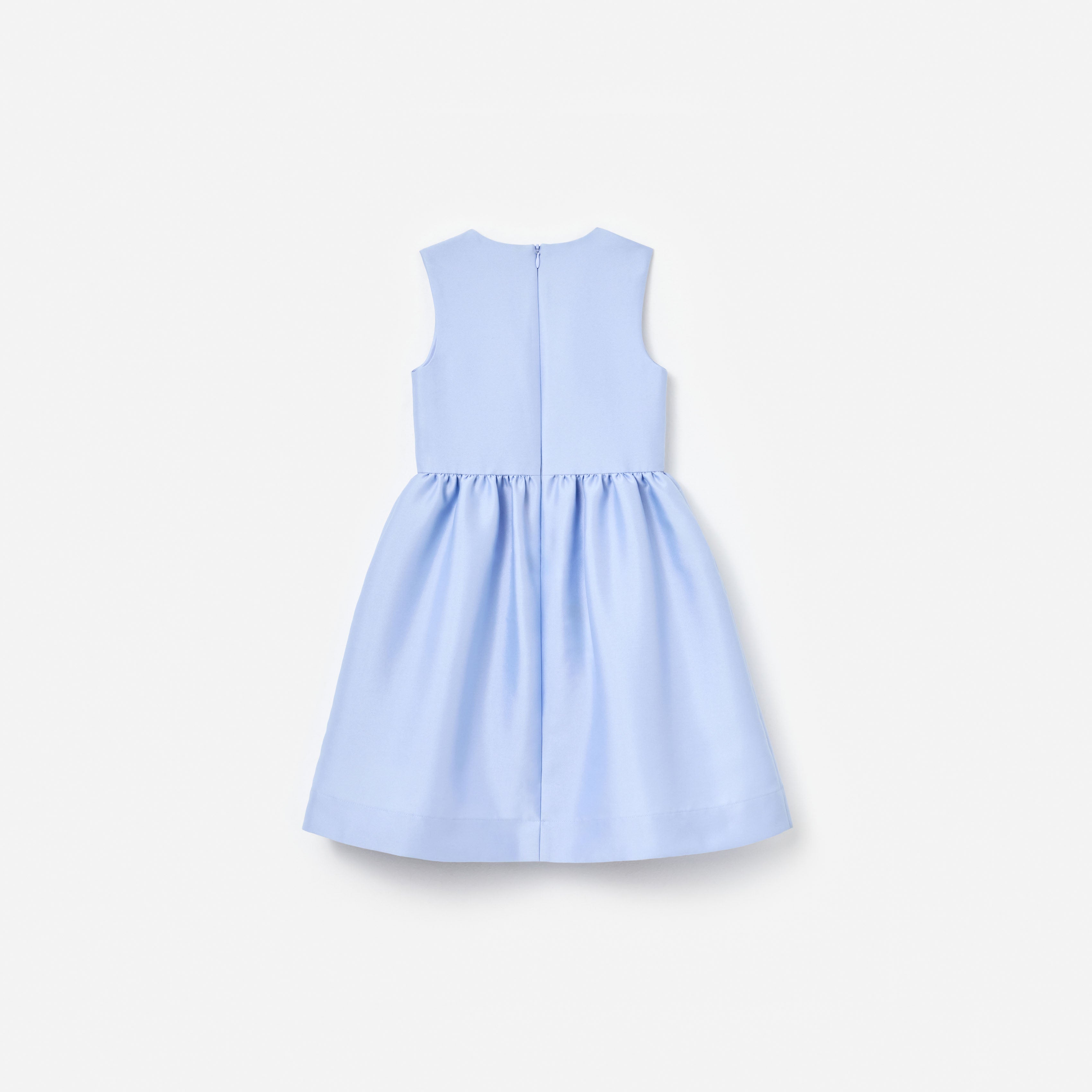 Self Portrait Dresses Blue Taffeta Sequin Kinderkleid Hellblau