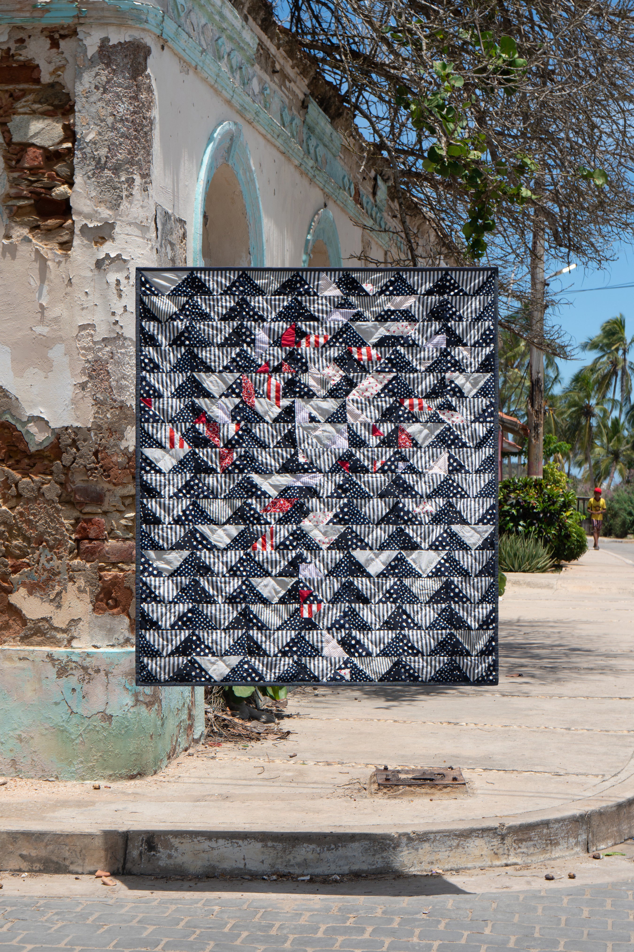 A.P.C. Fifteen Scents Quilt Round 29 patchwork, handgefertigt in Indien, limitiert