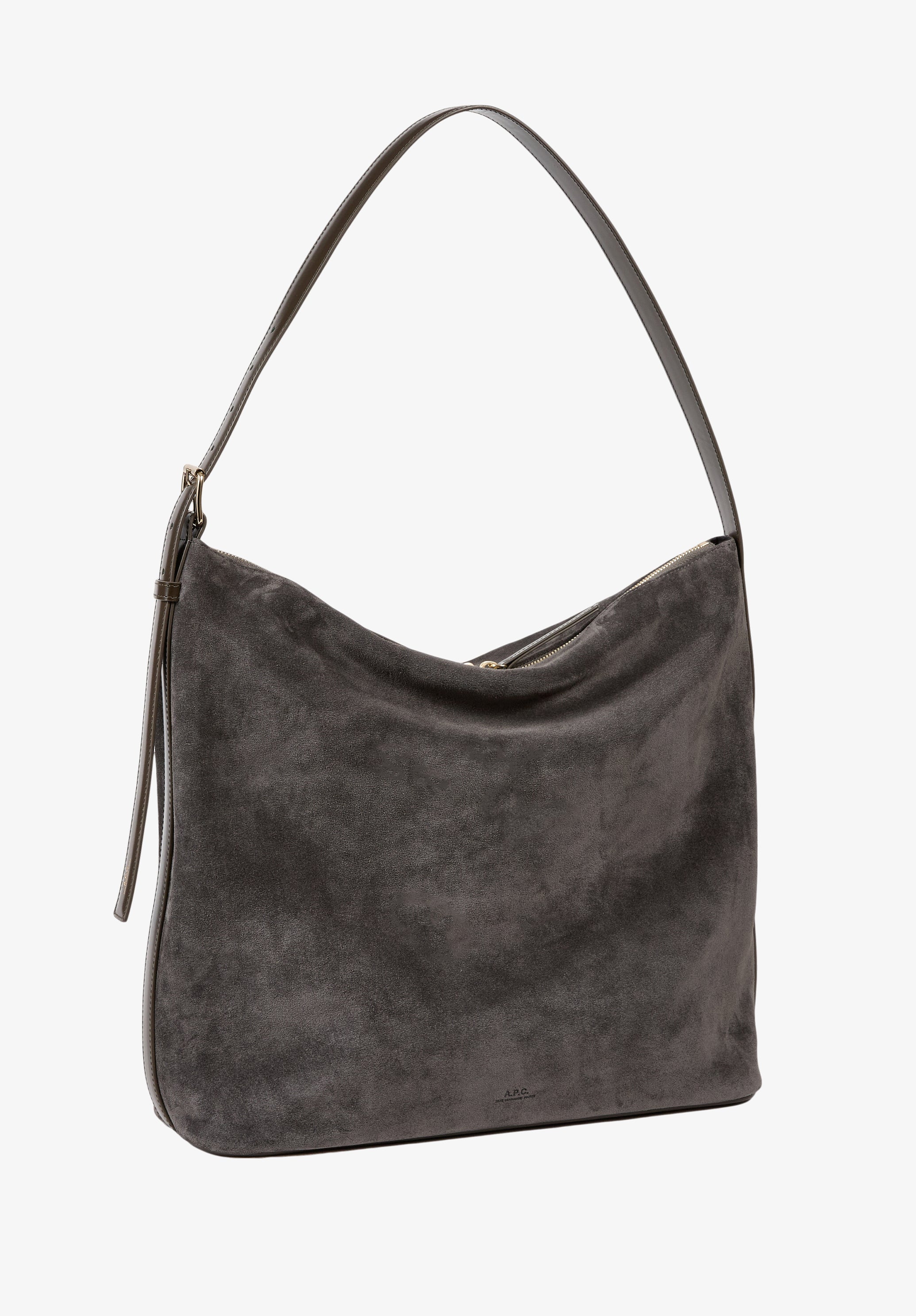 A.P.C. Vera Maxi Hobo Tasche Reißverschluss TU