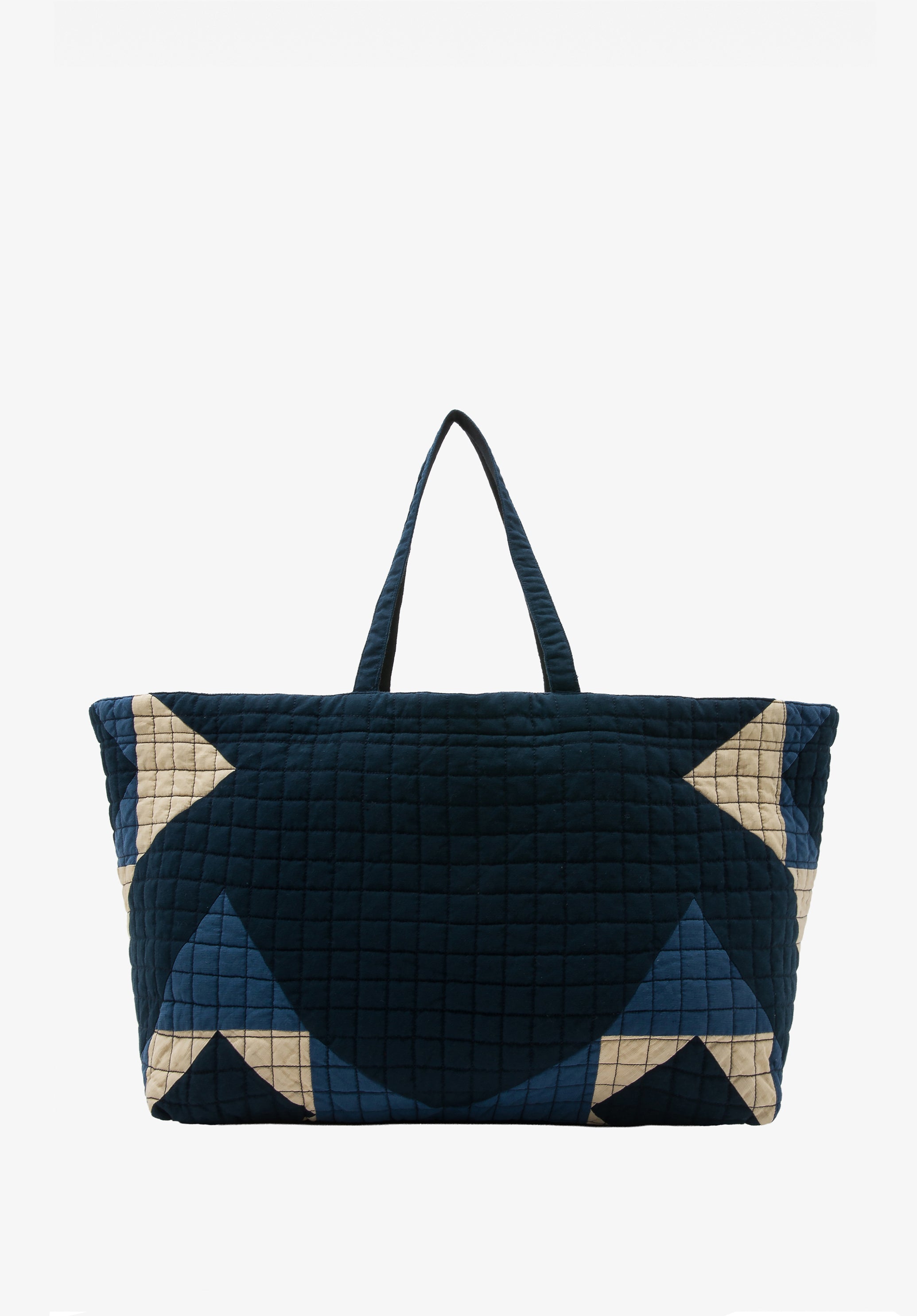 A.P.C. Le Drummer Quilt Tasche Blau TU Stepp