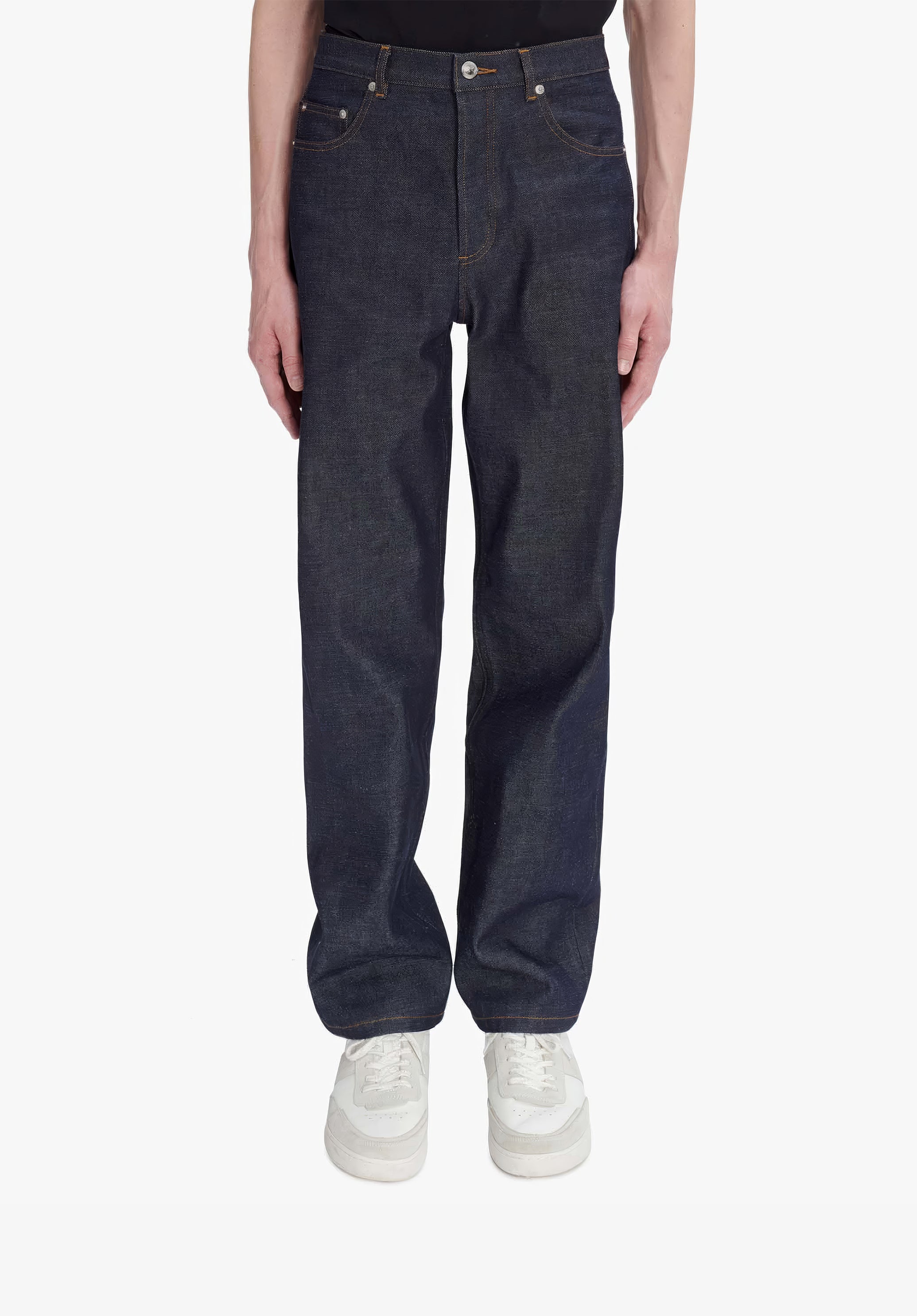 A.P.C. Fairfax Jeans Raw Denim weites Bein Unisex