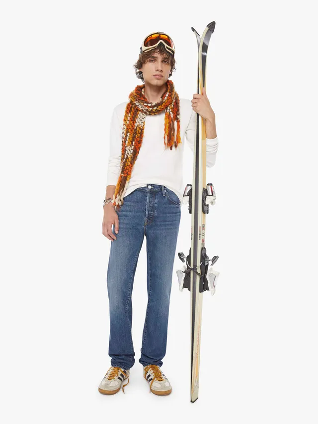 Mother The Mega Neat Jeans First Round On Me mittelblau