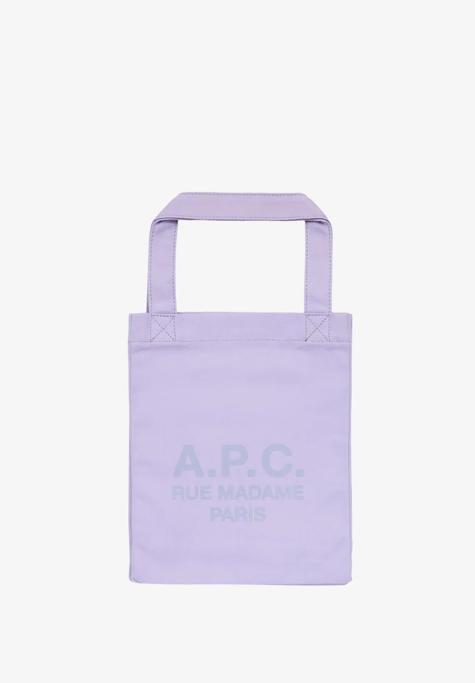 A.P.C. Lou Rue Madame Small Tragetasche Rose Baumwolle