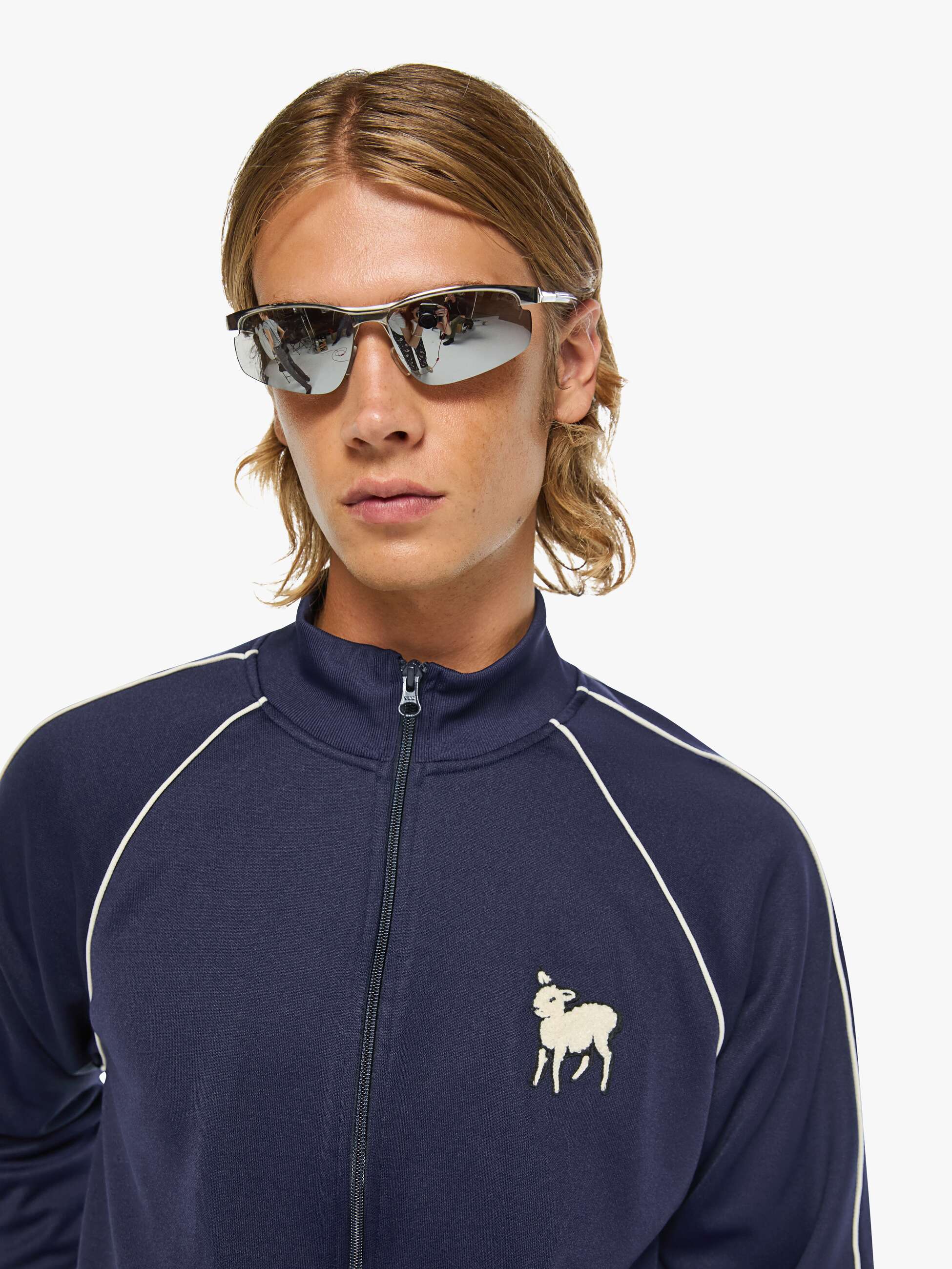 Mother The Front Runner Jacke Navy Herren Blau