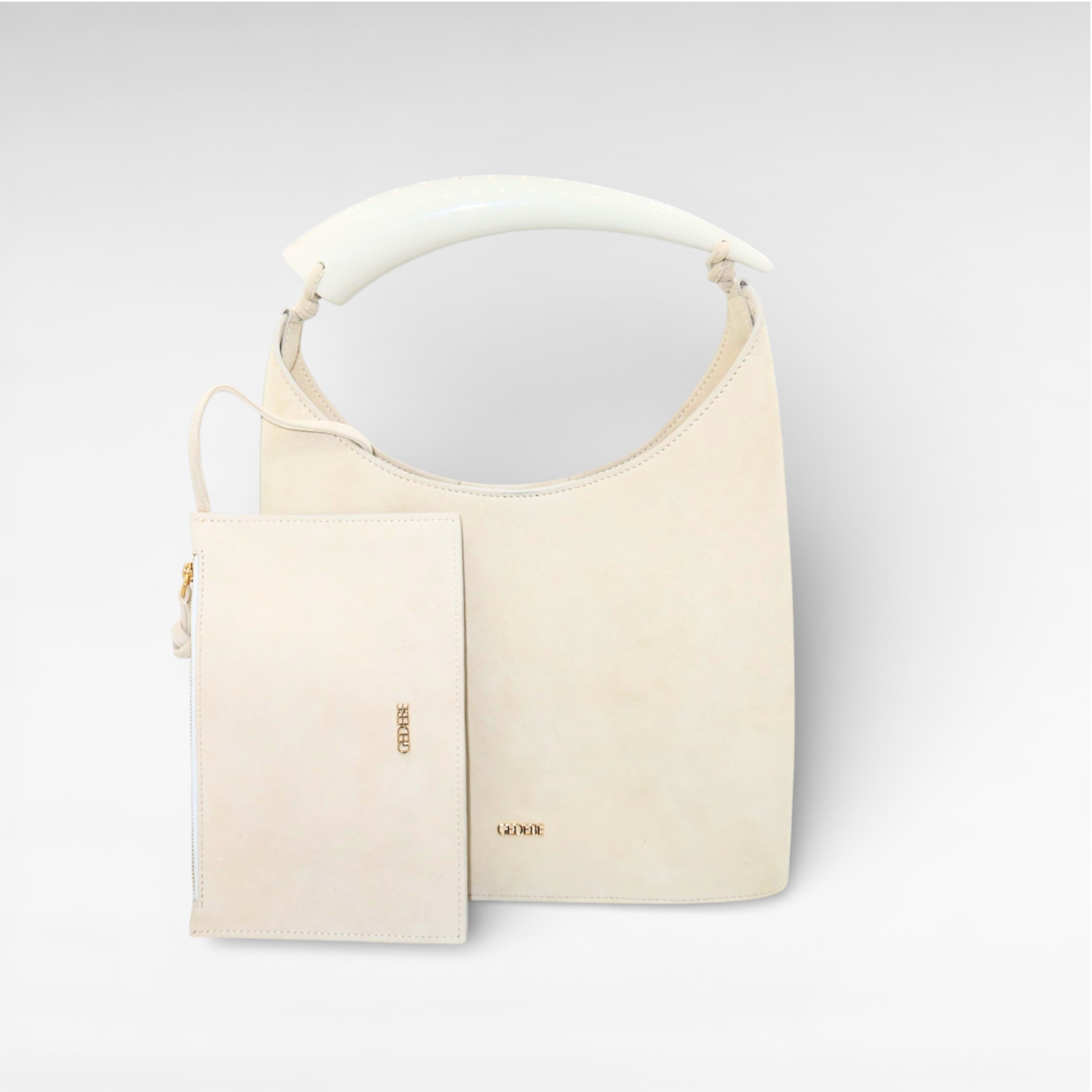Gedebe Blake Large Tasche Suede 29x32 cm