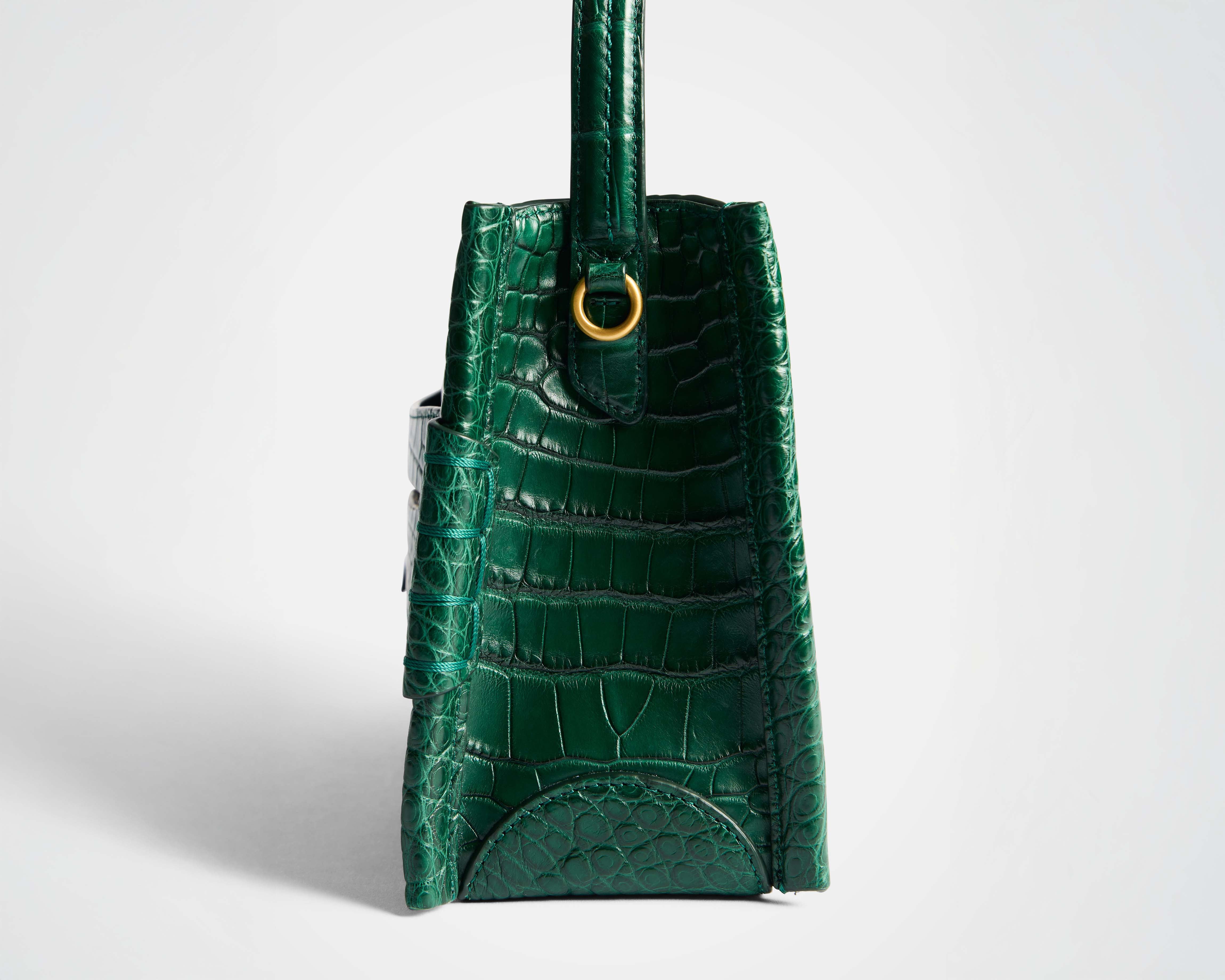 J.W.Anderson Bags Loafer Tasche Pinie Alligatorleder