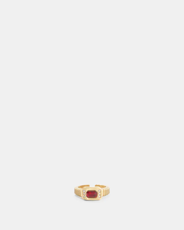 Nodaleto Ruby Venice Ring Rubinring Gold