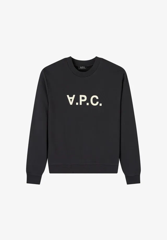A.P.C. V.P.C. Sweatshirt Schwarz Bio-Baumwolle