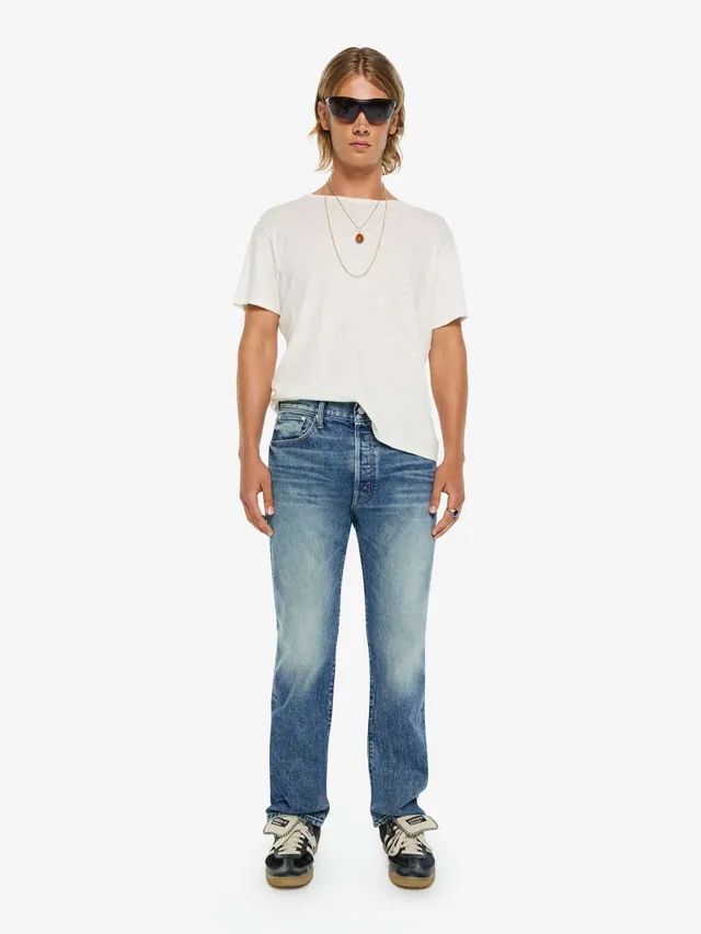 Mother The Ace Straight Jeans Herren Rub Some Dirt On It
