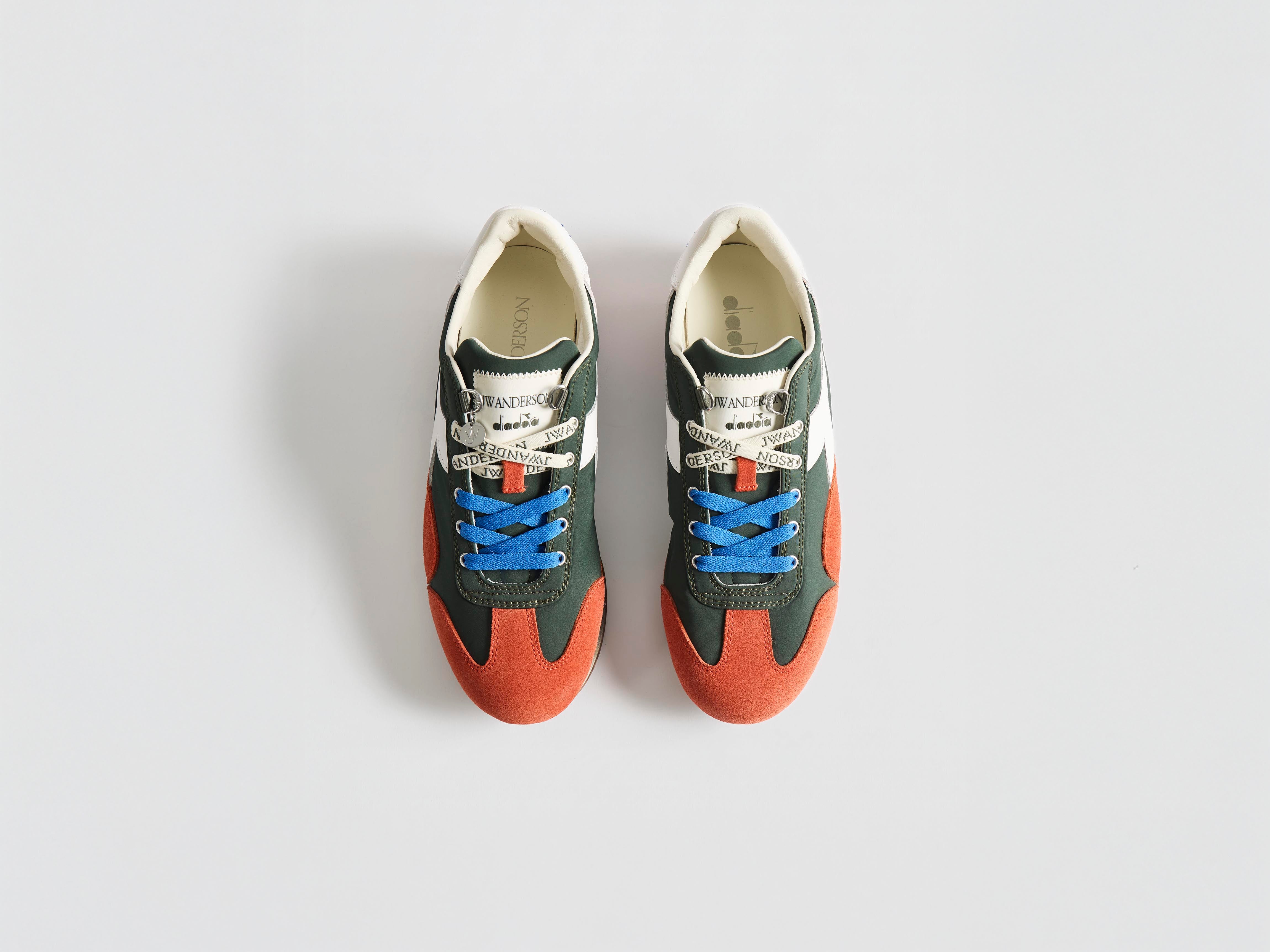 J.W.Anderson x Diadora Equipe Sneaker Herren Green Night