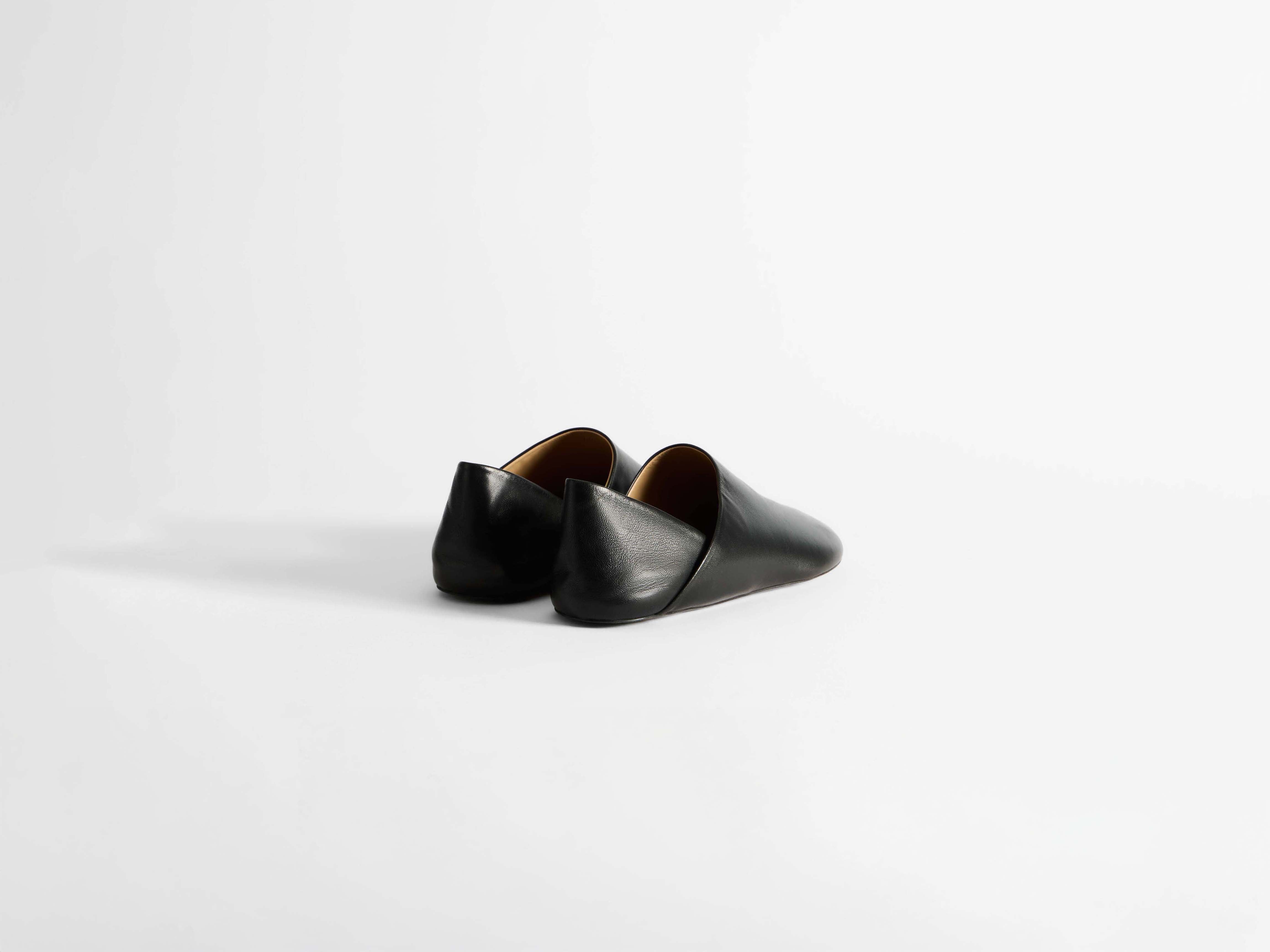 J.W.Anderson Shoes Slipper Mules Pantoletten Schwarz Nappa