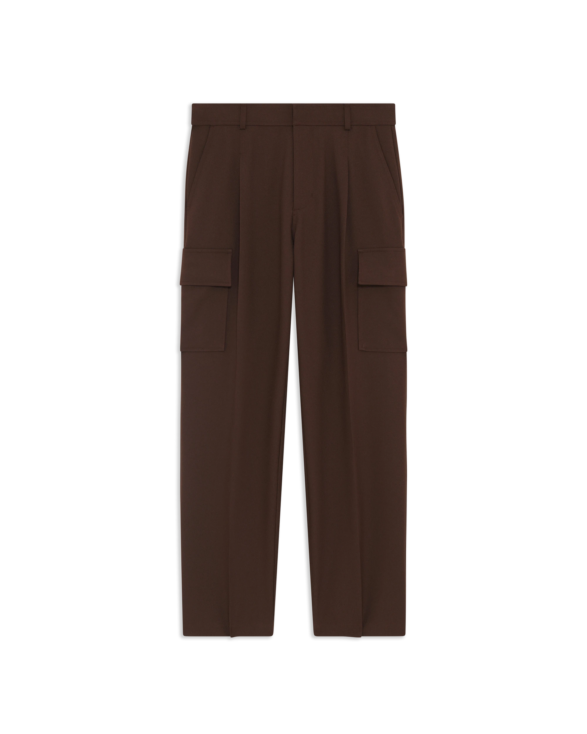 Drôle De Monsieur Twill Cargo Pants braun Polyester