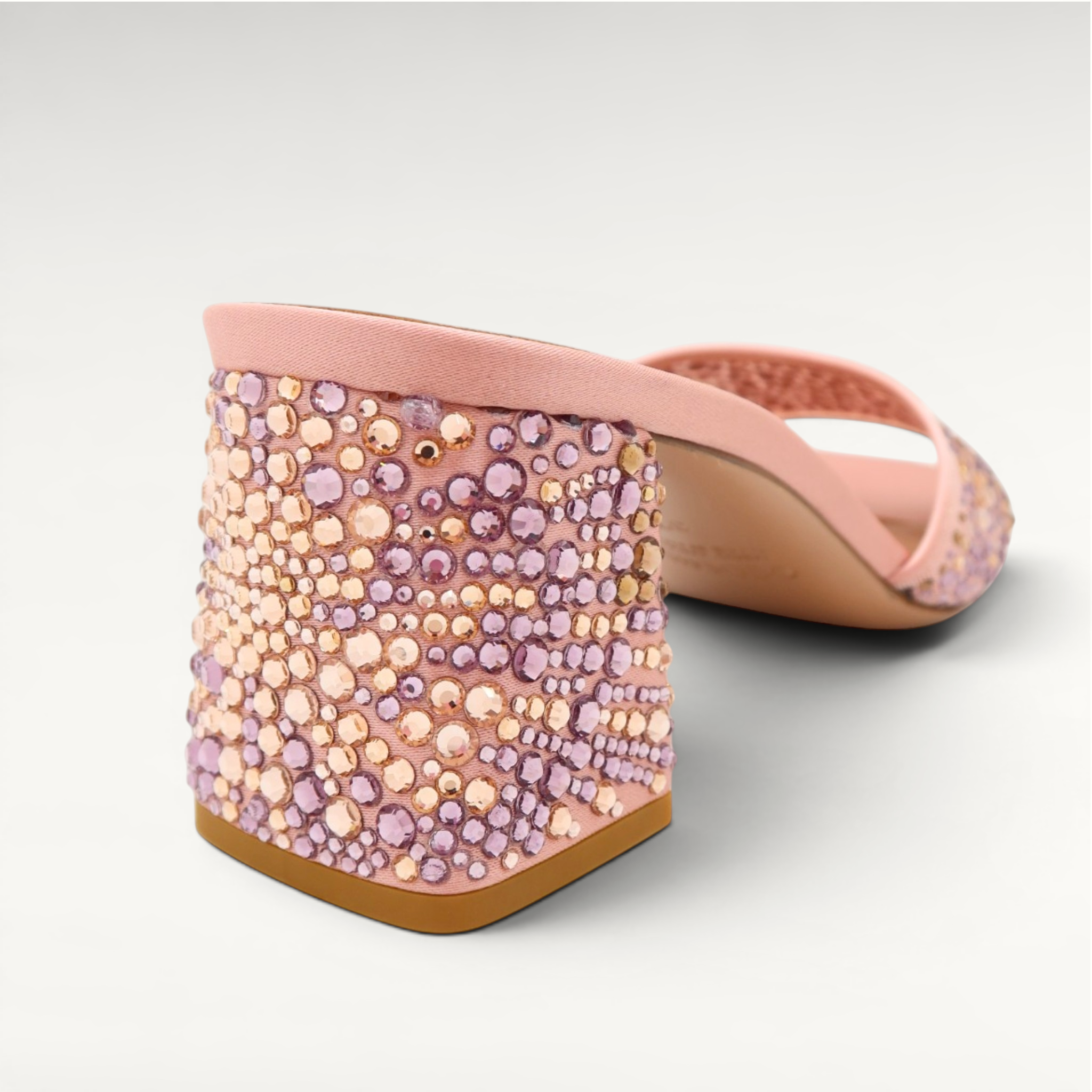 Gedebe Arya Mule Pantolette Mirage-Kristall