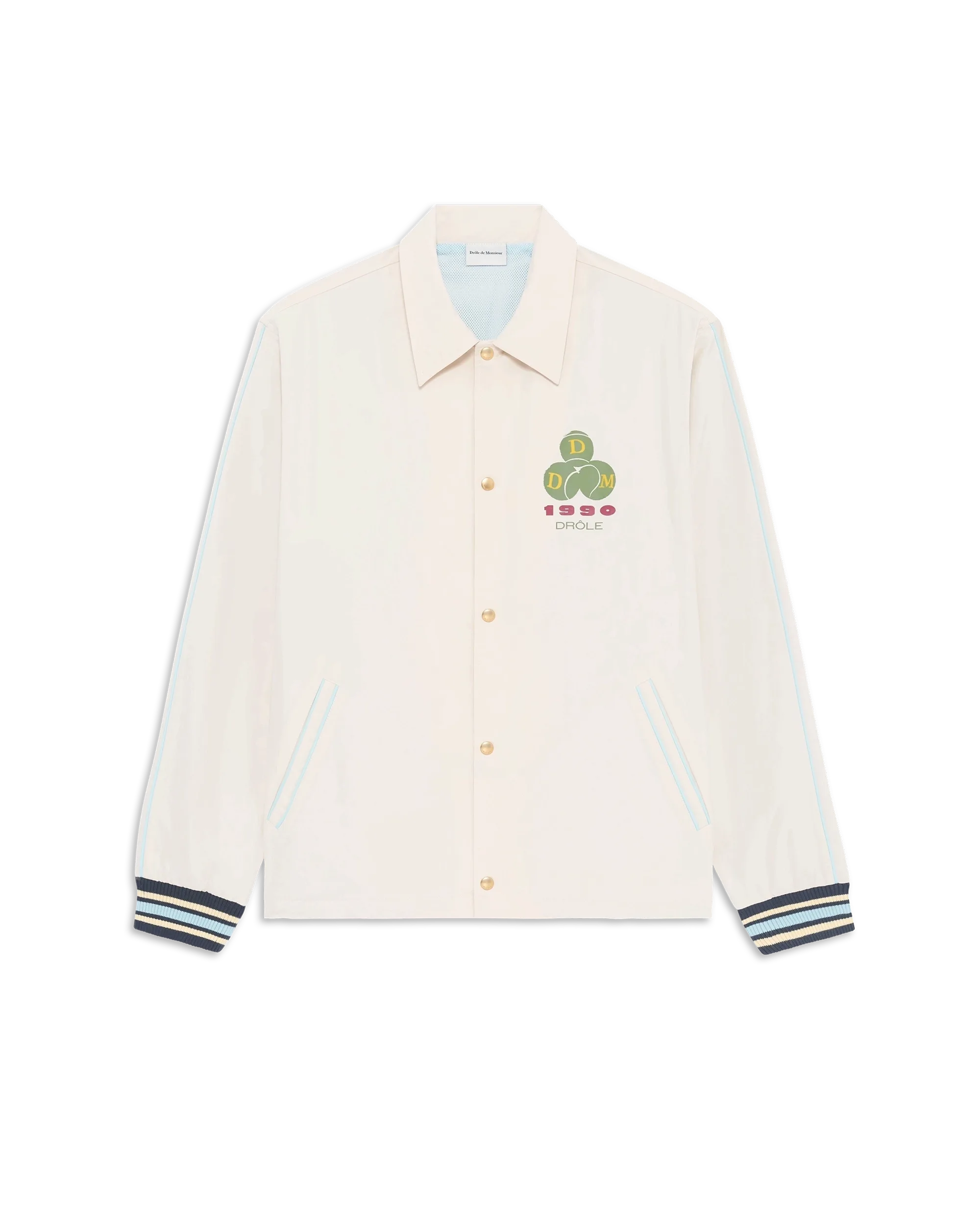 Drôle De Monsieur Drôle 1990 Jacket Jacke Off White Polyester
