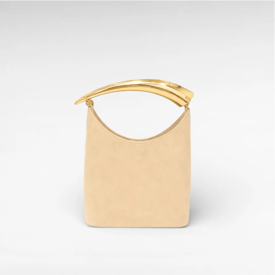 Gedebe Blake Medium Wildleder Handtasche 24 cm