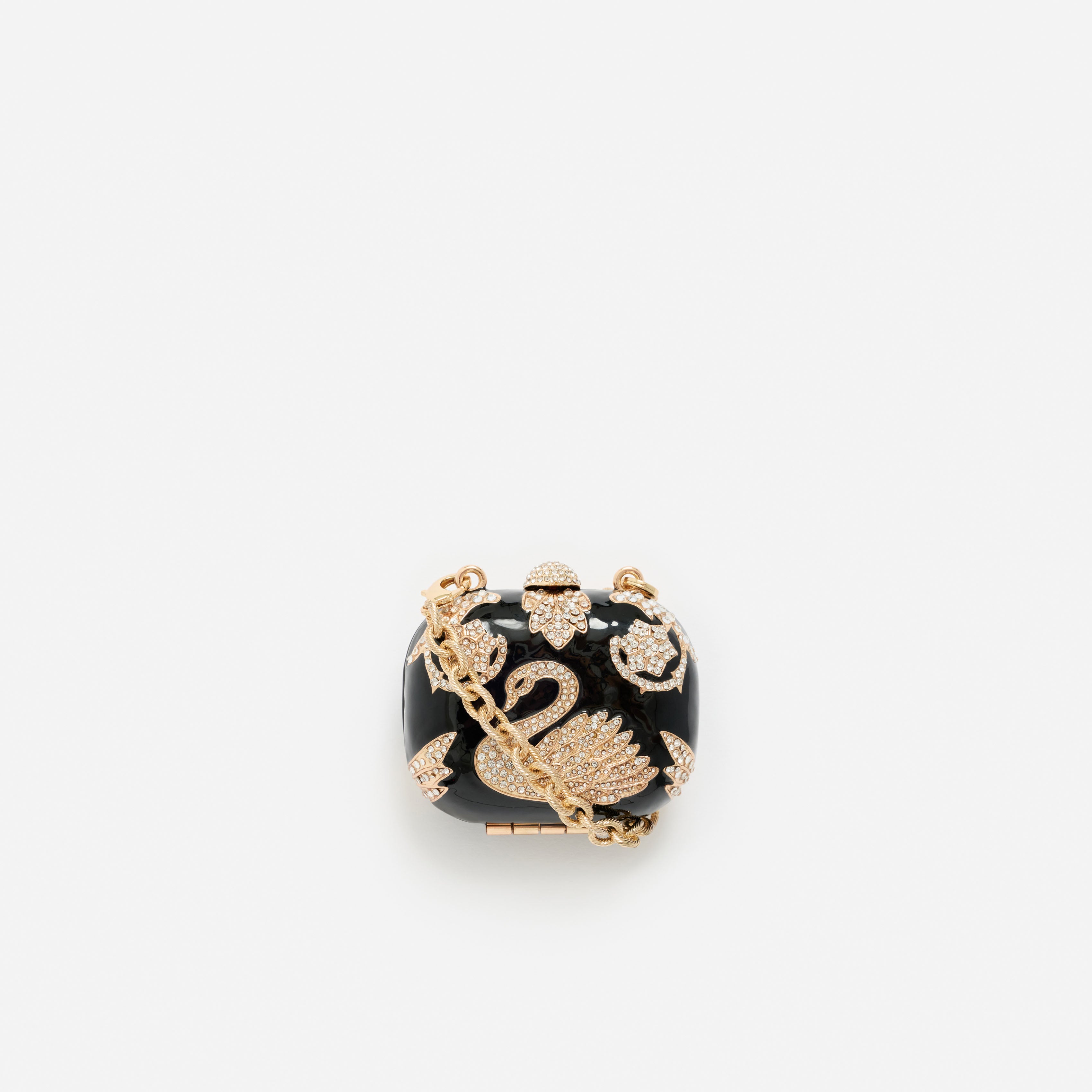 Self Portrait Black Crystal Airpod Case Hülle Schwarz