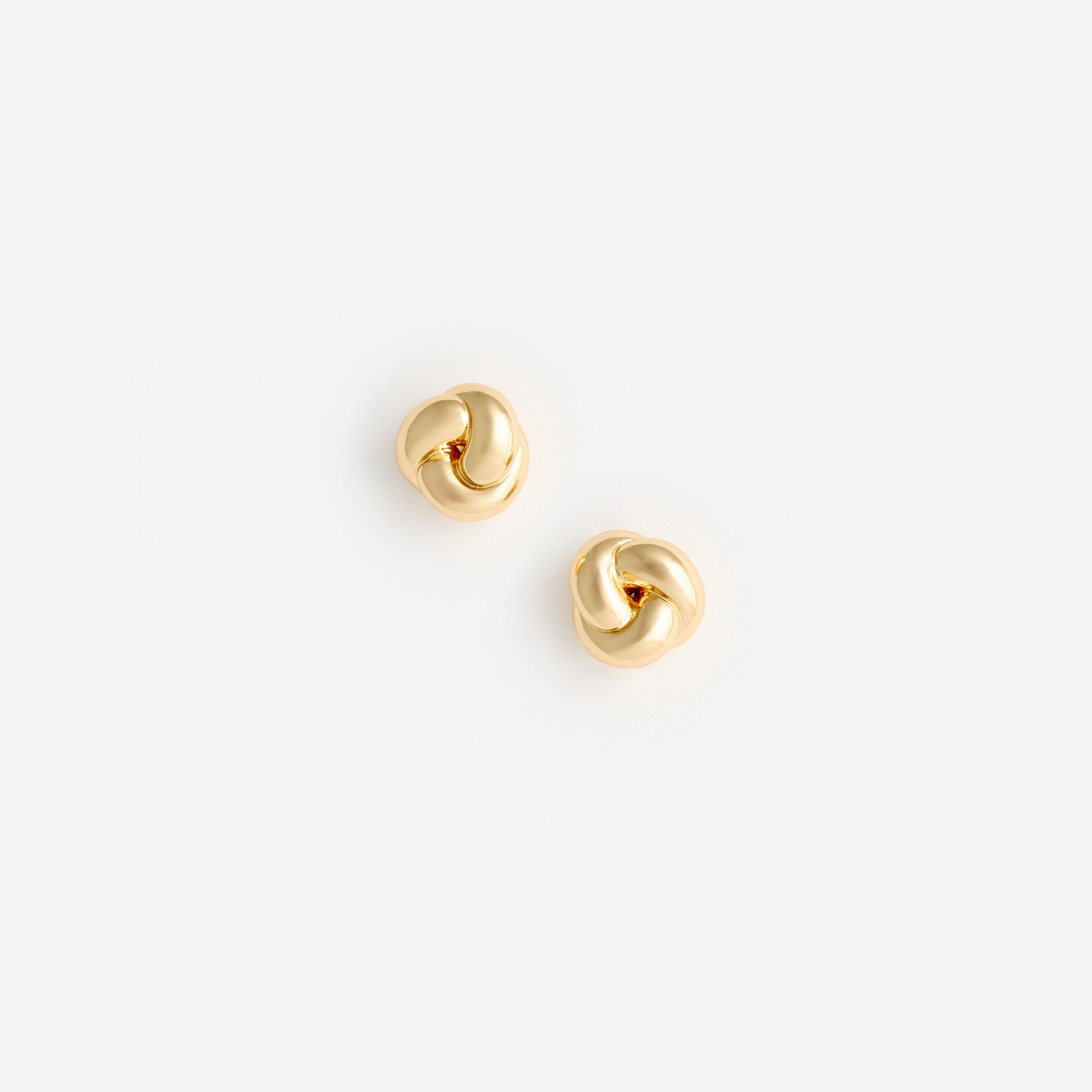 Self Portrait Small Knot Ohrringe Gold Ohrstecker Knoten