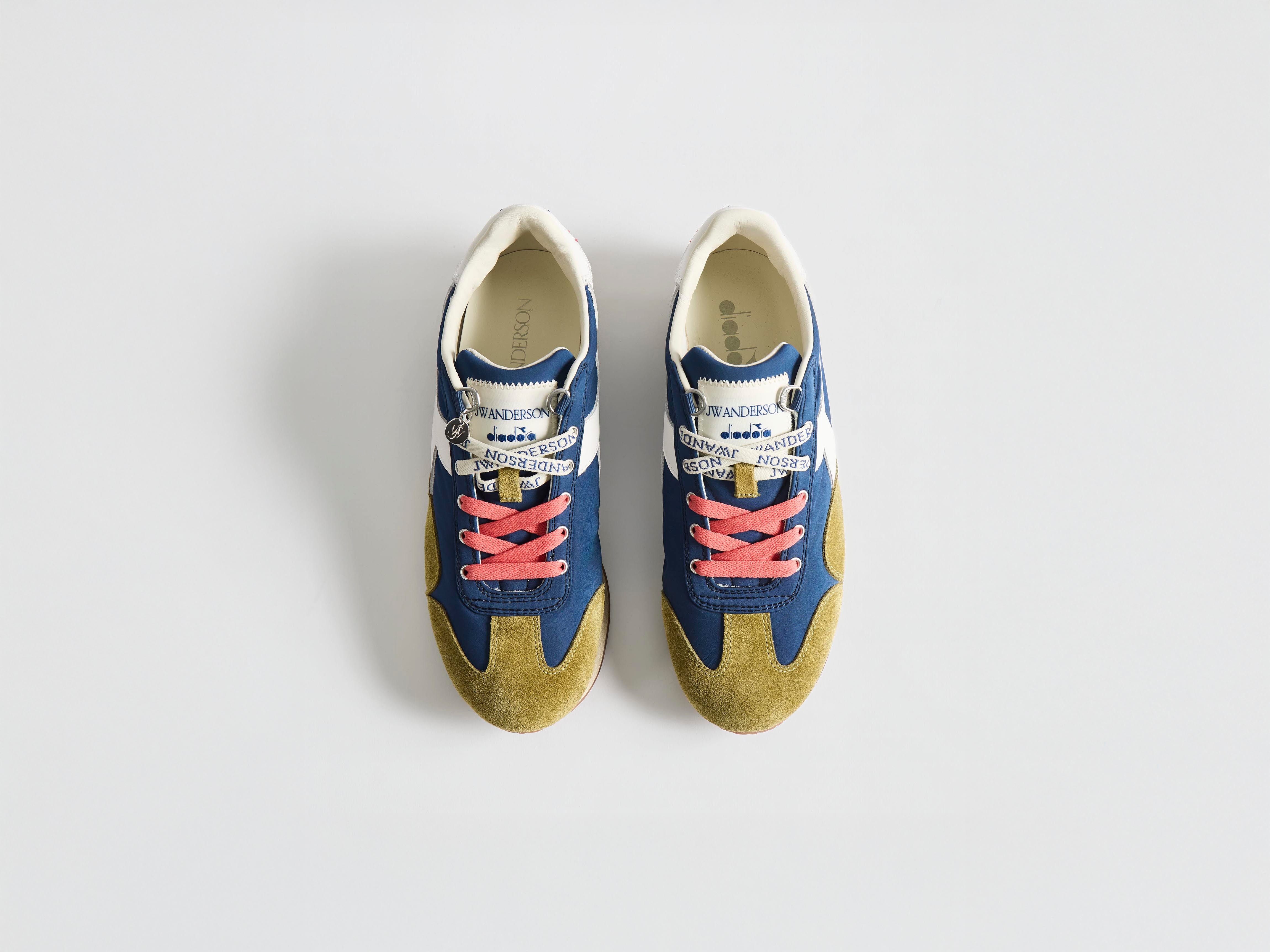 J.W.Anderson x Diadora Equipe Sneaker Navy Peony Herren