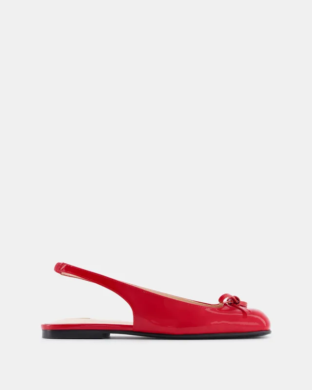 Nodaleto Bulla Node SB 5 Ballerinas Red Corvette Patent