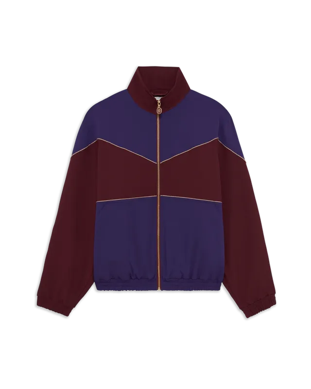 Drôle De Monsieur Trackjacket Twill Two Tone Jacke Lila