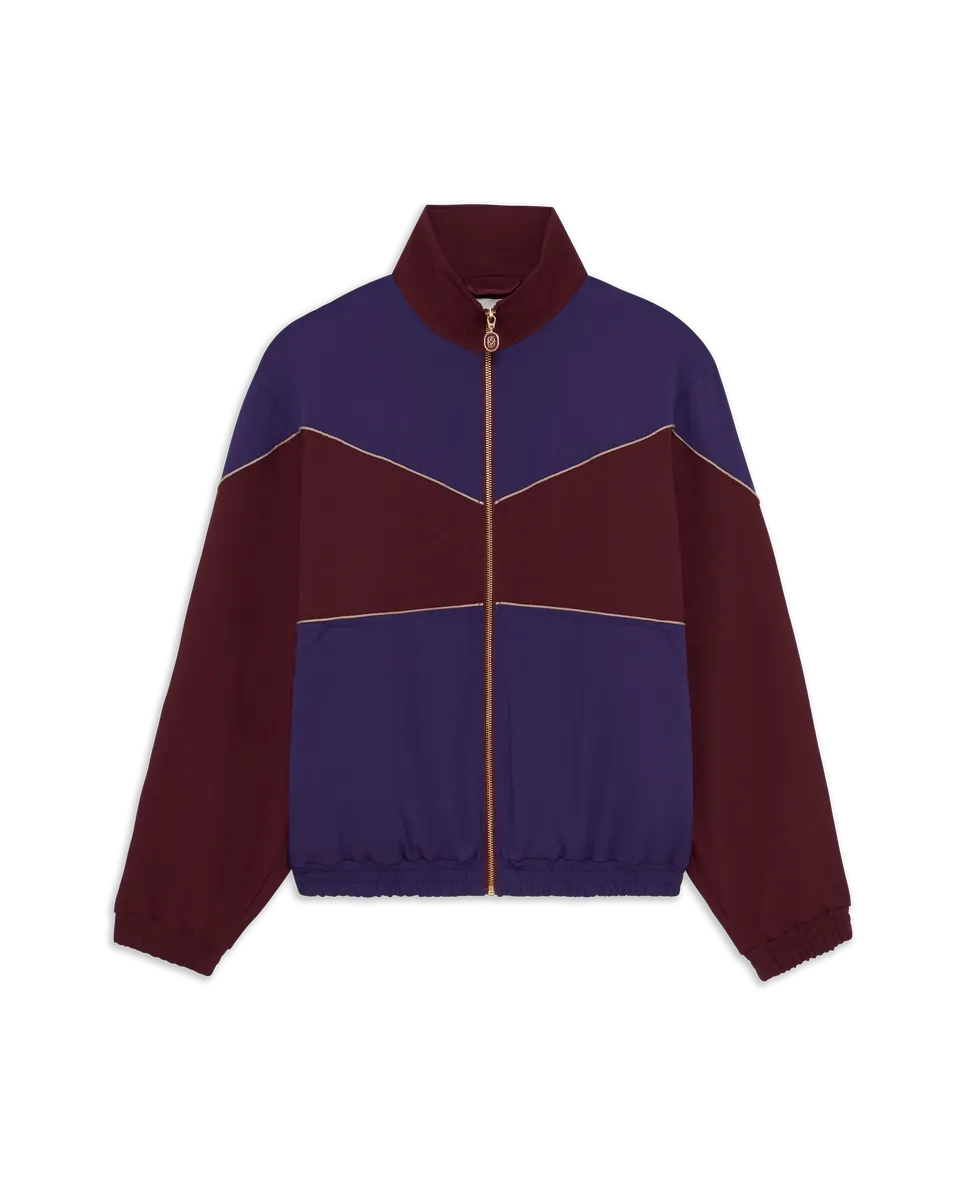 Drôle De Monsieur Trackjacket Twill Two Tone Jacke Lila
