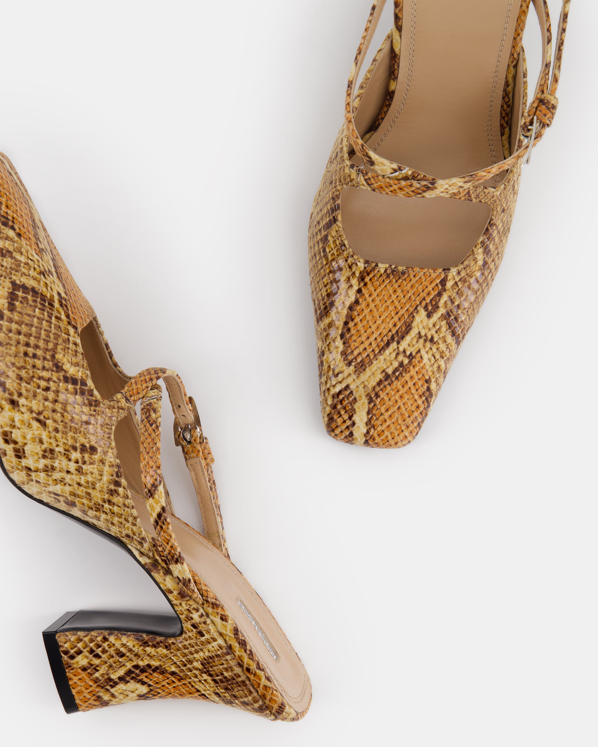 Nodaleto Nodstalgia Grace Mules Python 85 mm