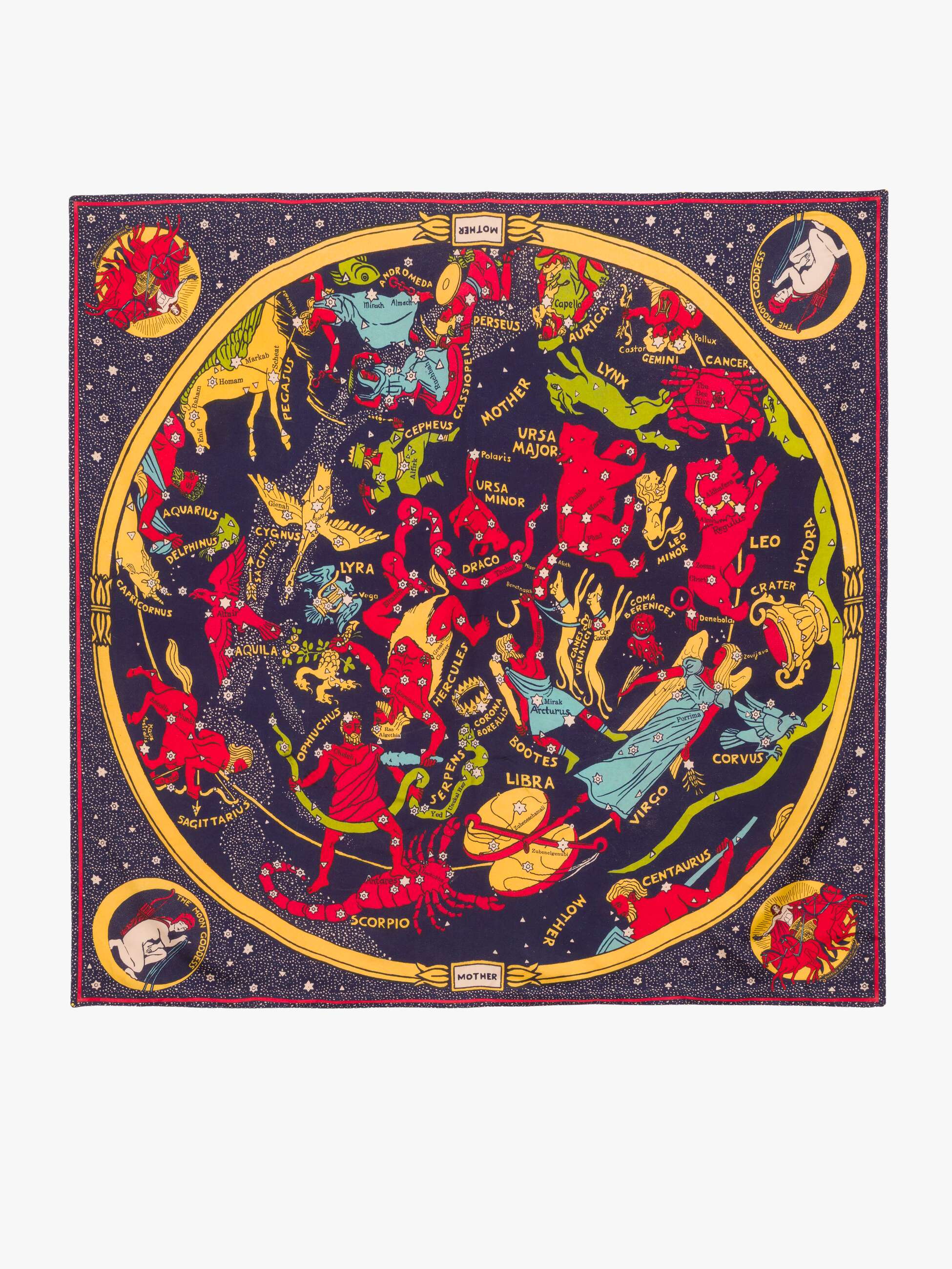 Mother The Scarf It Up Seidenschal Cosmos O/S