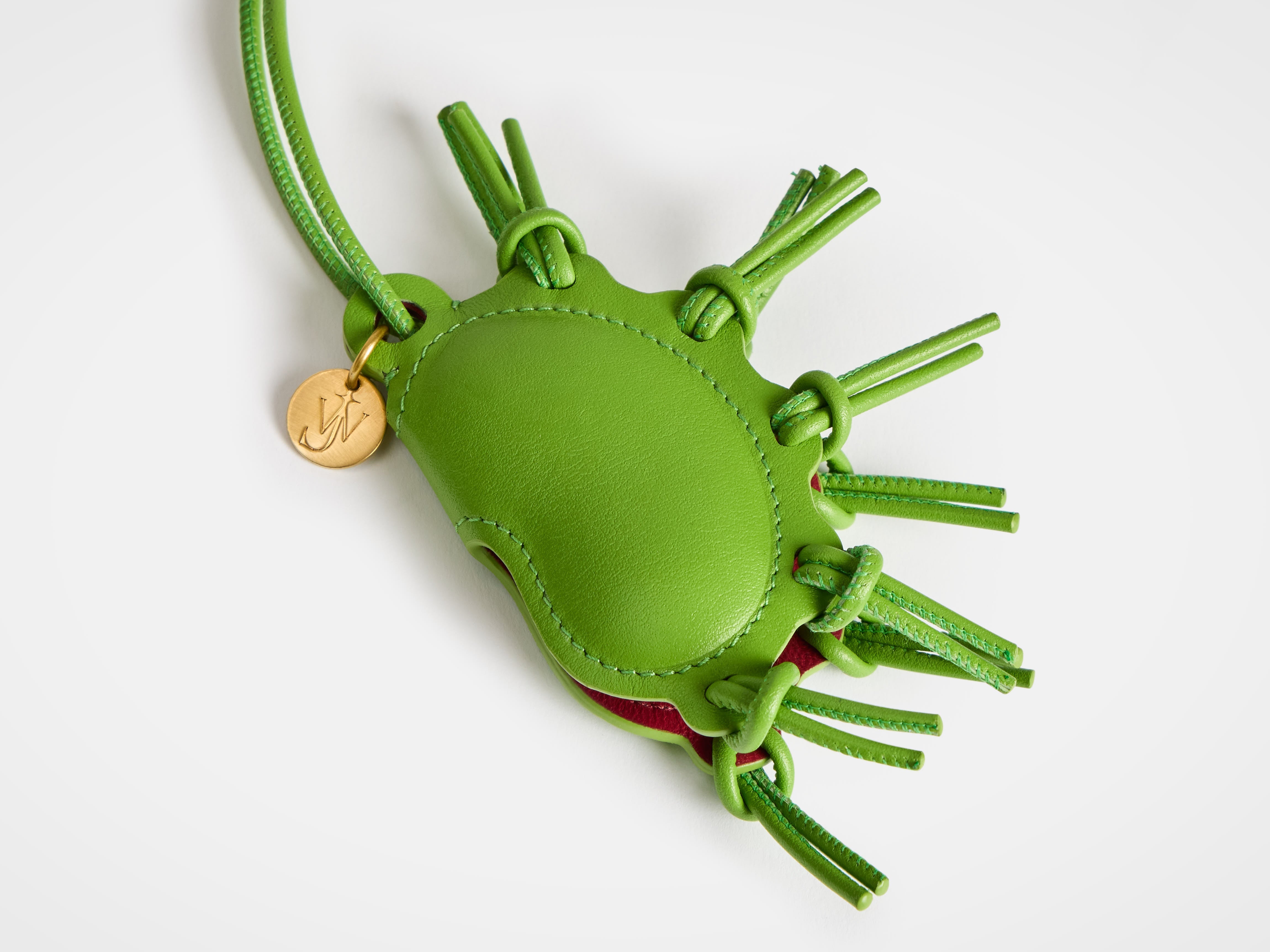J.W.Anderson Venus Fly Trap Charm Leder