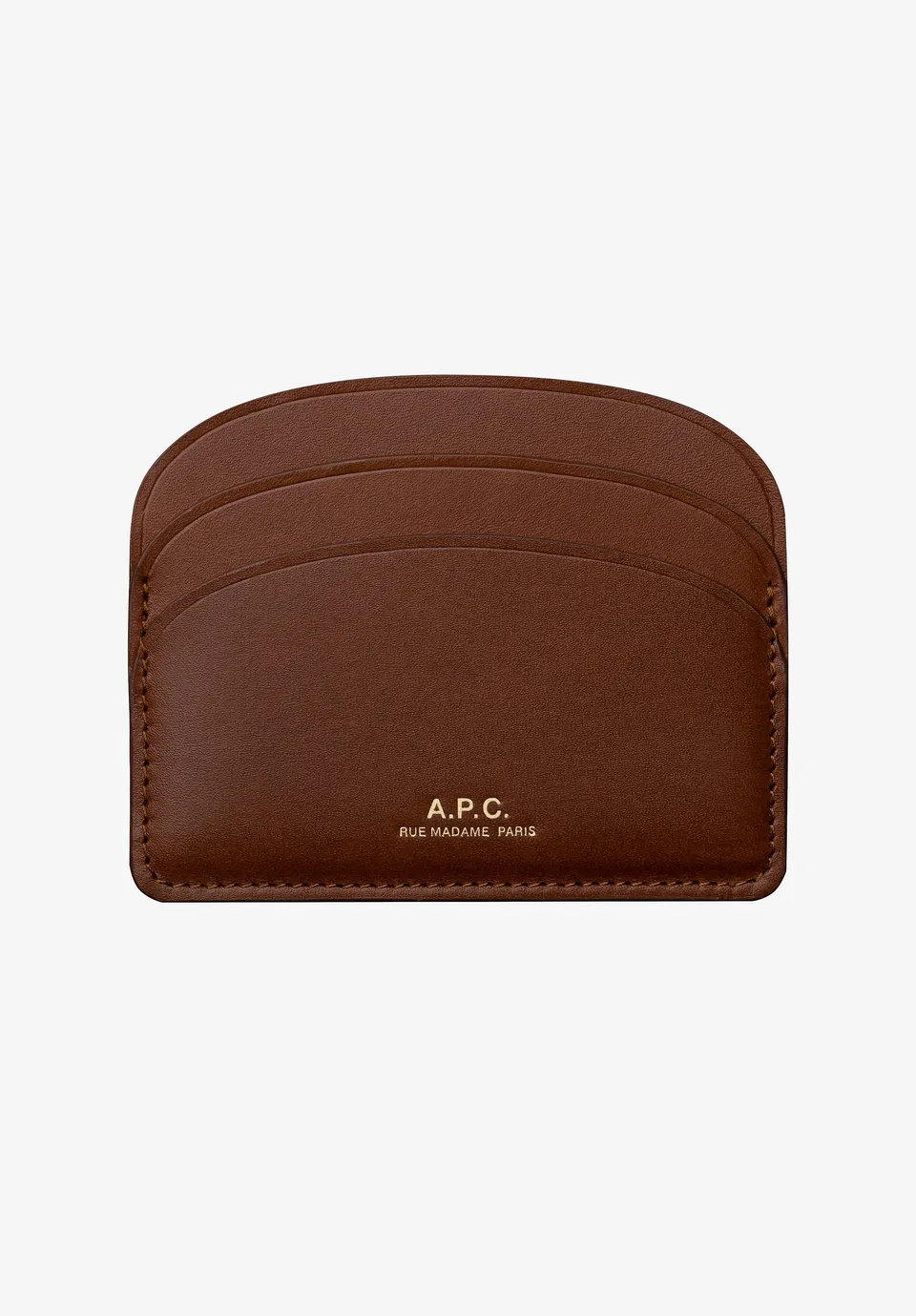 A.P.C. BAGS Demi-Lune Kartenhalter TU Rindsleder