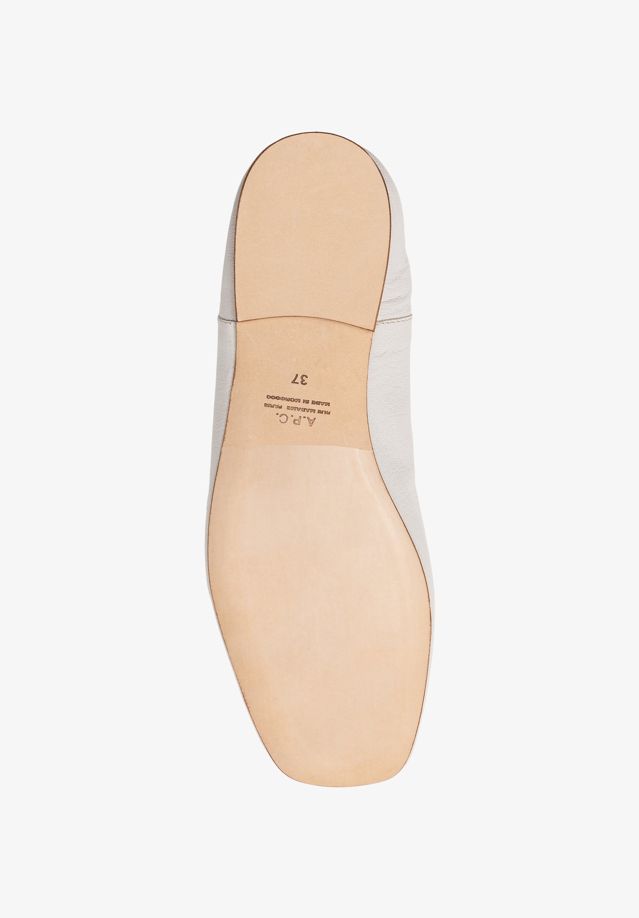 A.P.C. Ballerinas Glattleder Ballerinas eckige Spitze
