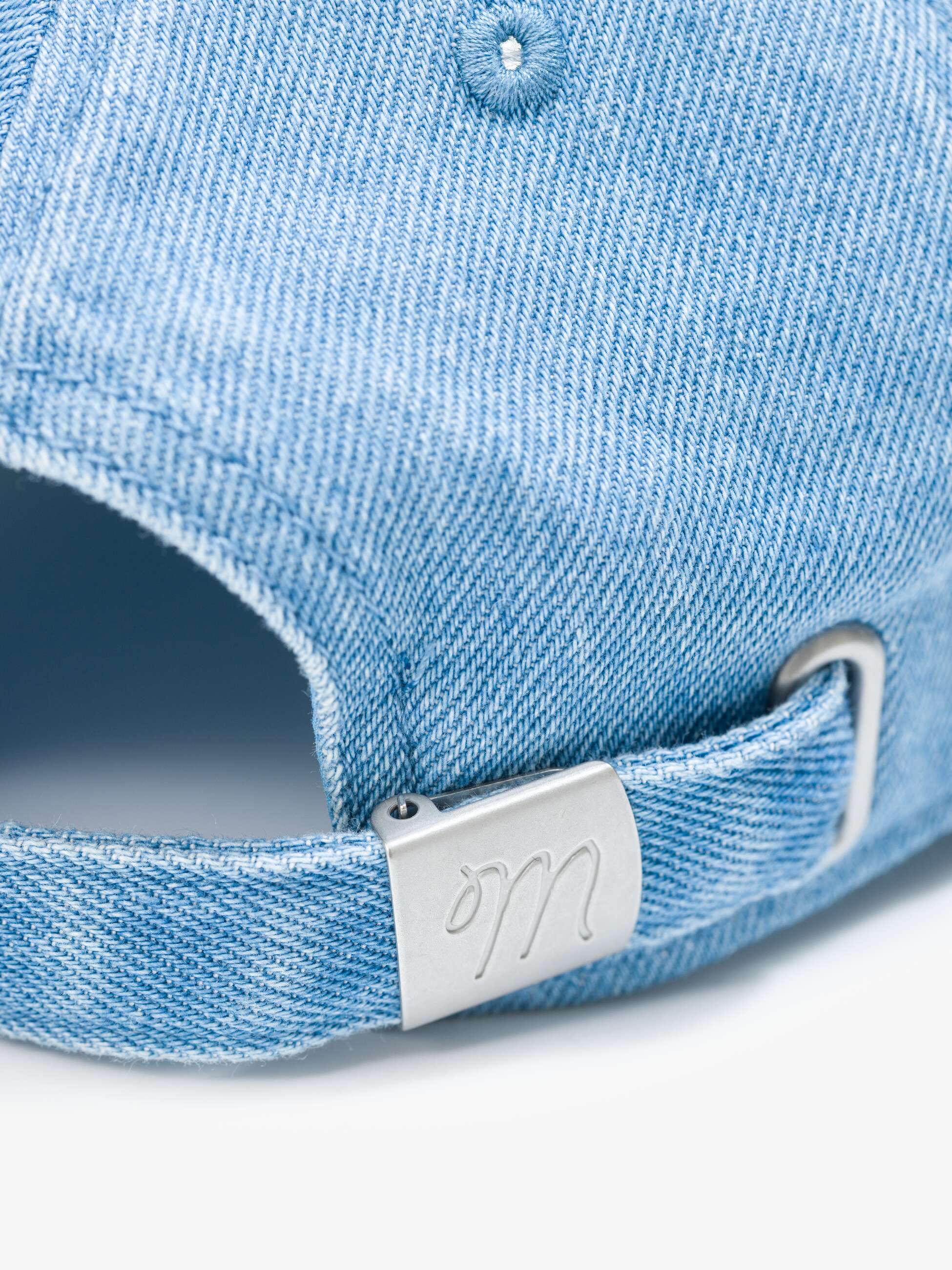 Mother Hats Off Cap Denim Baby Blue Hellblau