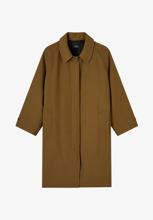 A.P.C. Mac Khaki Wolle Wasserabweisend Größe 38