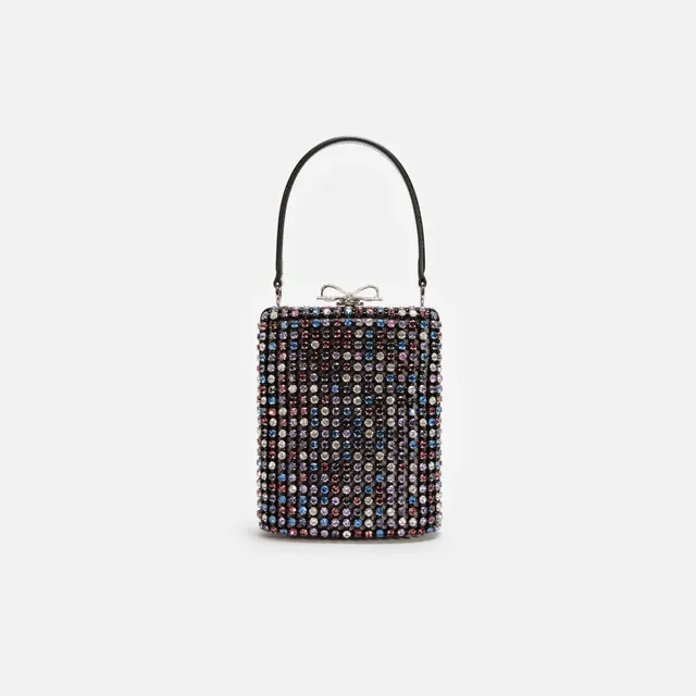 Self Portrait Multi Crystal Mini Tasche Multi