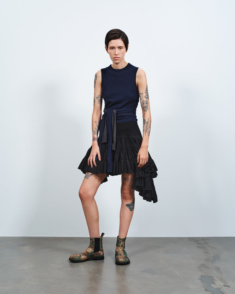 J.W.Anderson Waist Tie Tank Top Damen Navy Grösse S