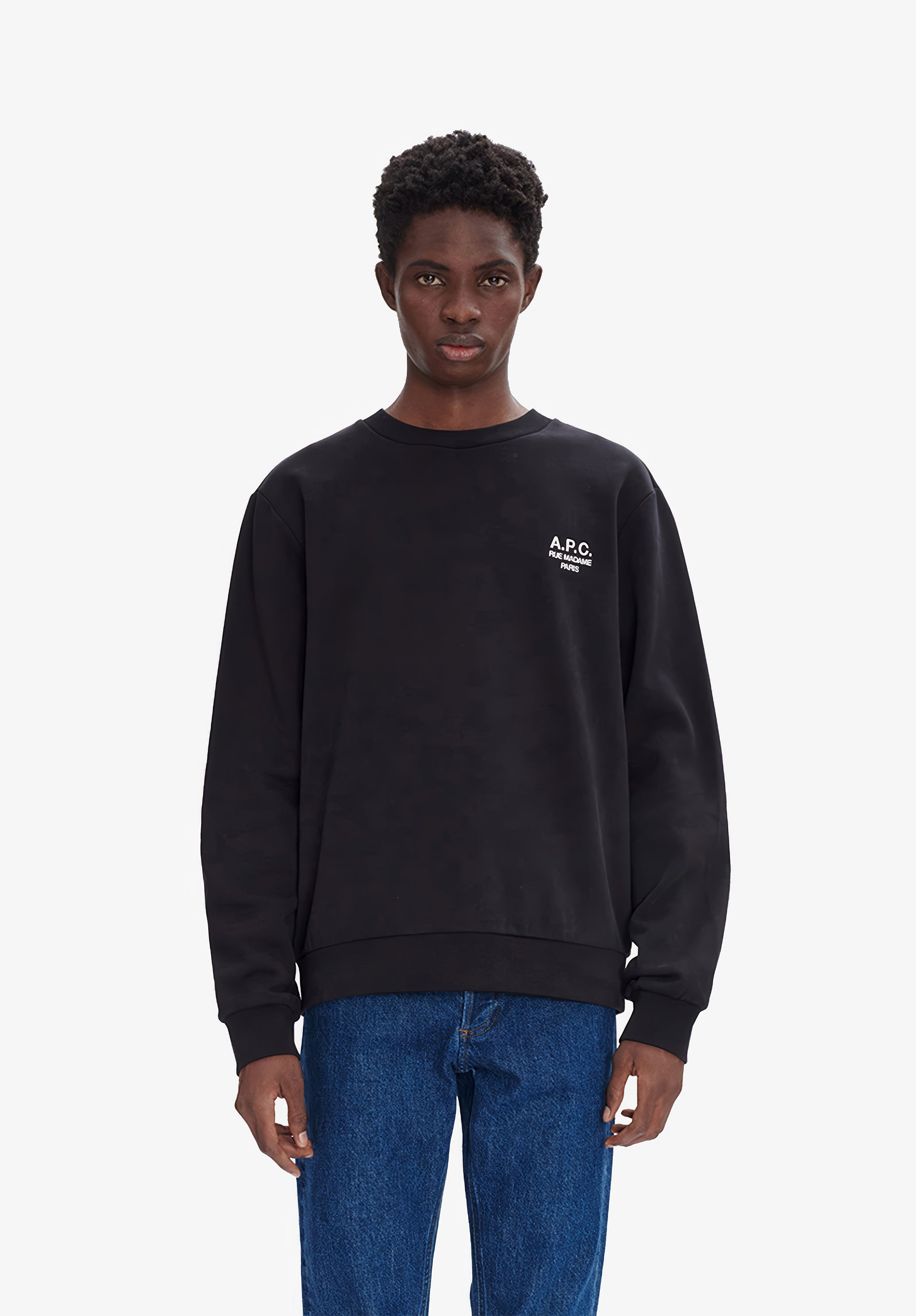 A.P.C. Standard Rue Madame Sweatshirt Bio-Baumwolle Gr. M