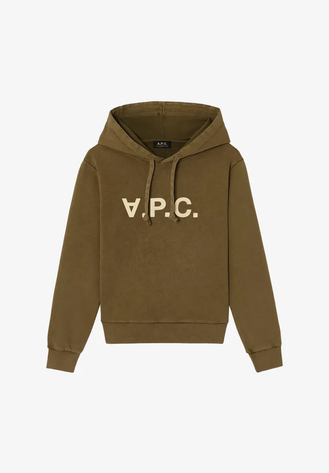 A.P.C. Standard-Hoodie VPC Hoodie grün 3XL Bio-Baumwolle