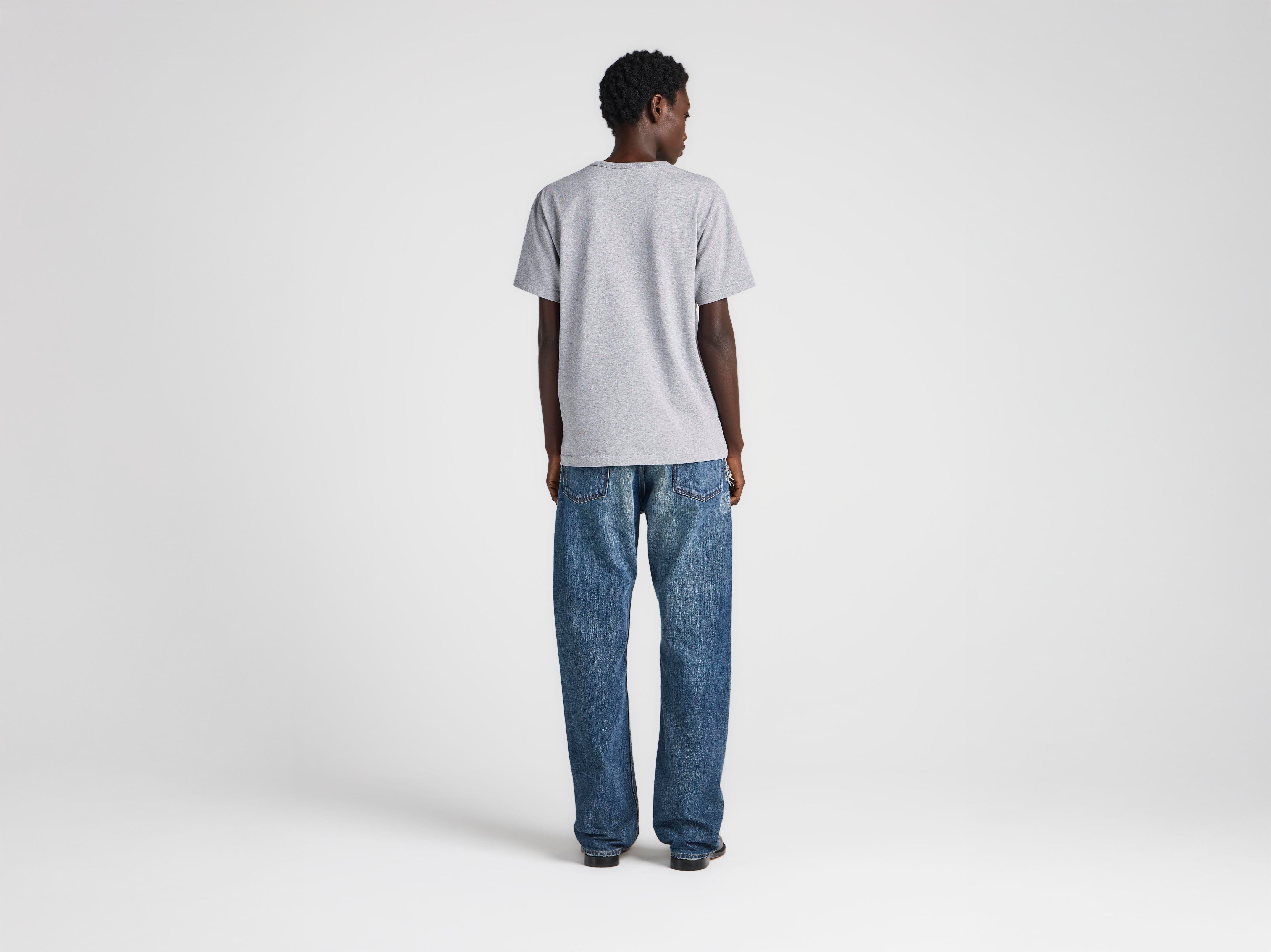 J.W.Anderson Anchor T-Shirt Damen Grau Melange Stick