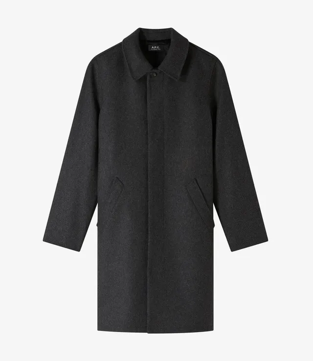 A.P.C. Mac Auster Mantel Wolle Größe M Italien